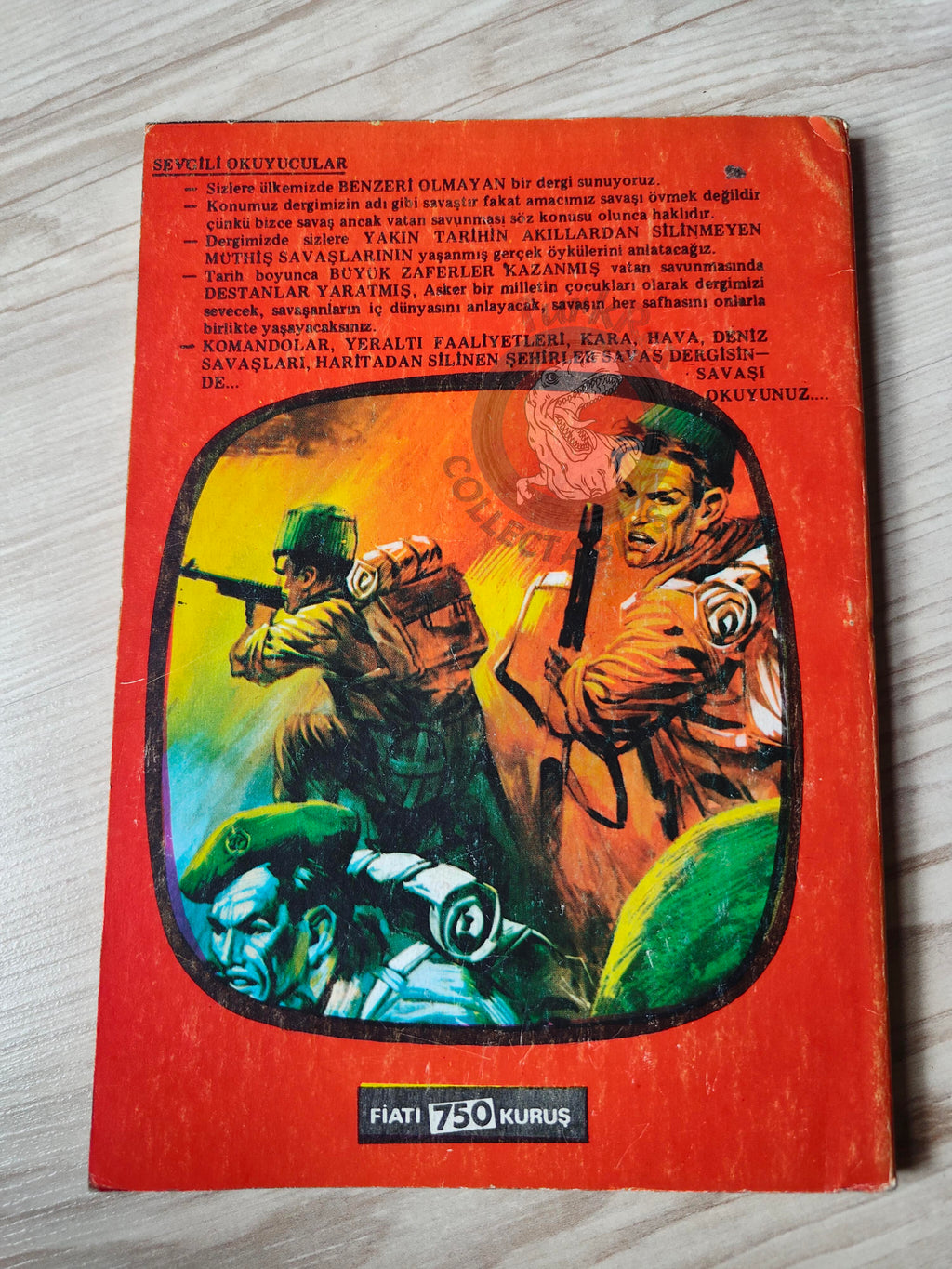 War Picture Library #1 1978 Turkish Comic Turkey WW2 stories