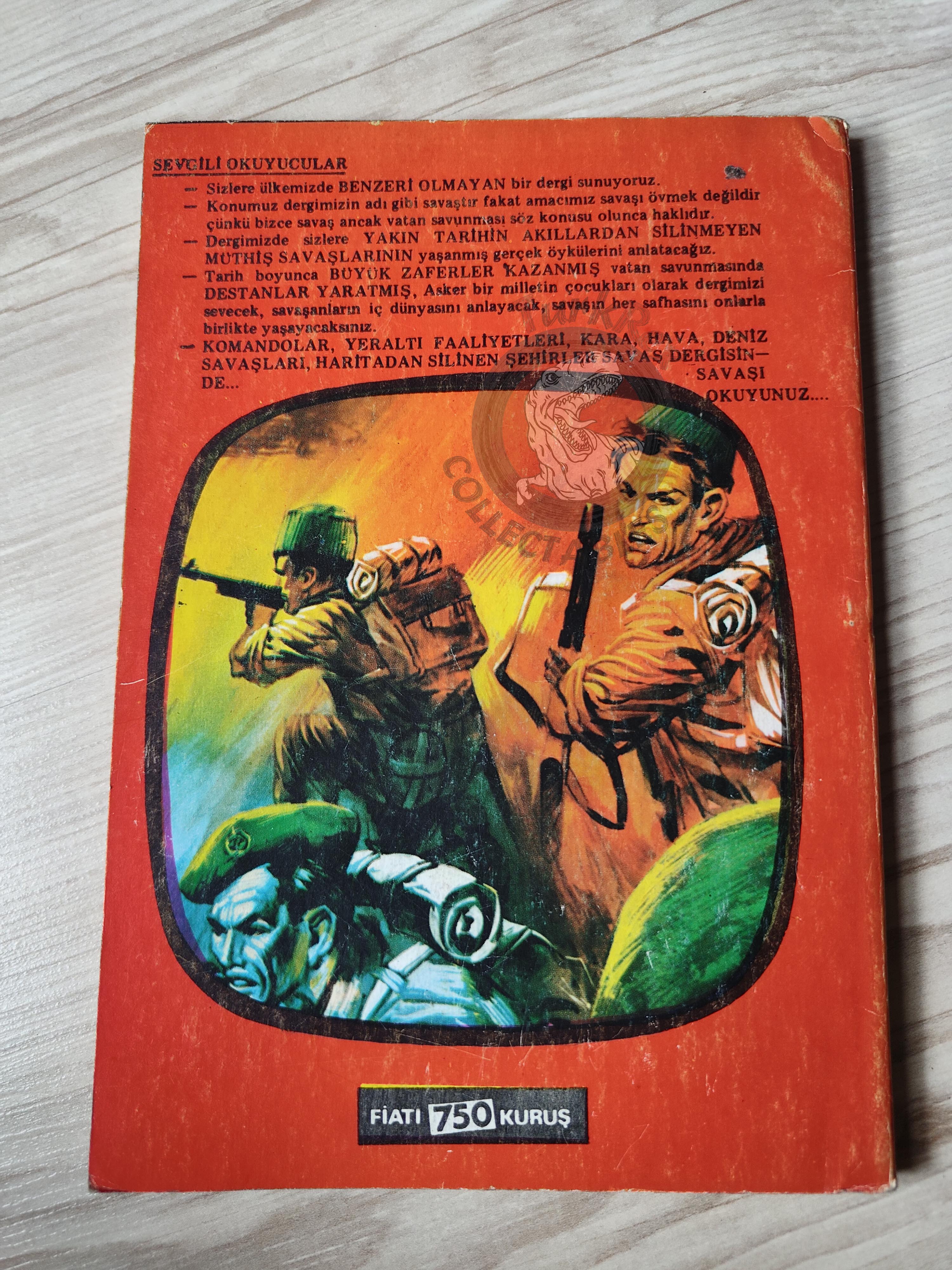 War Picture Library #1 1978 Turkish Comic Turkey WW2 stories