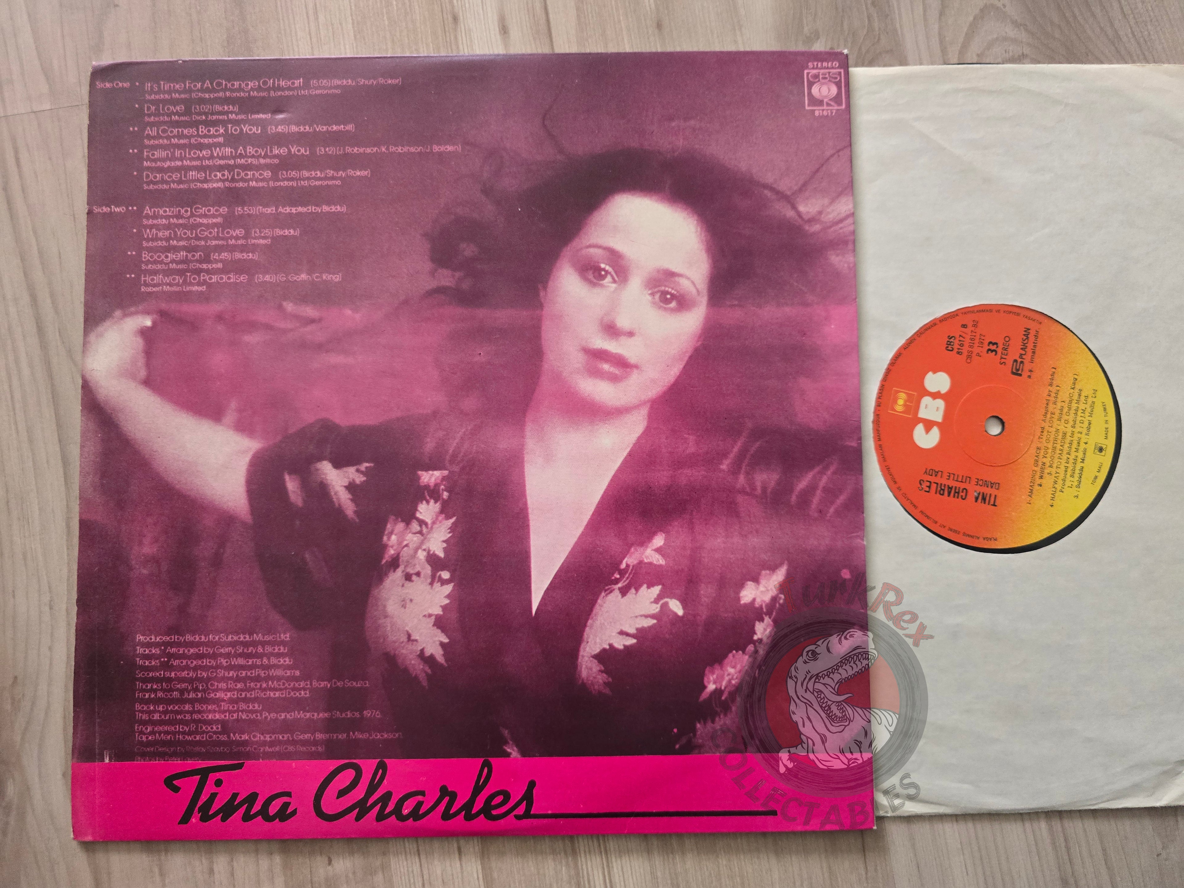 Tina Charles – Dance Little Lady Turkish Pressing Vinyl Turkey Edition