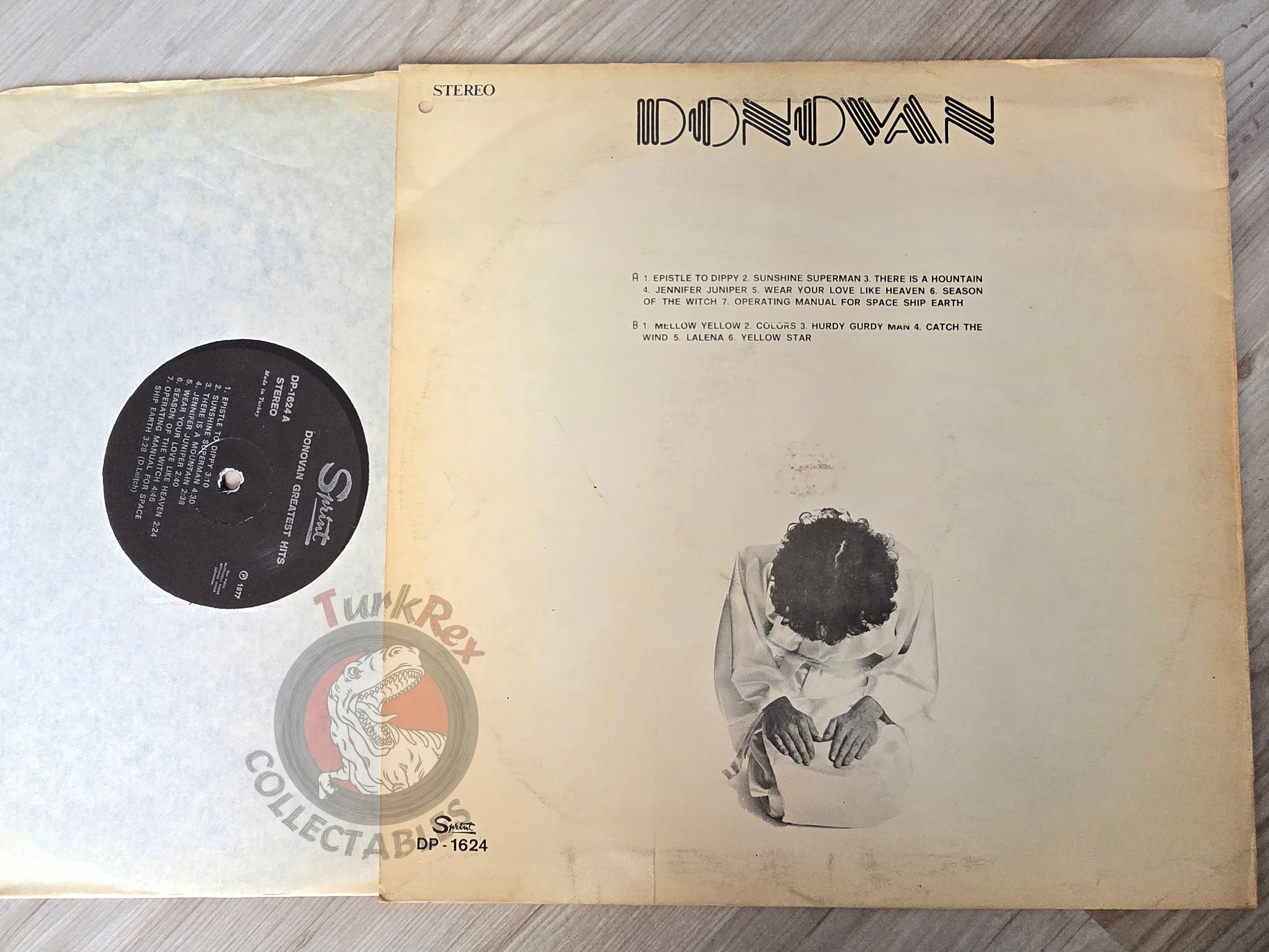Donovan – Greatest Hits Turkish Pressing Vinyl Turkey Edition