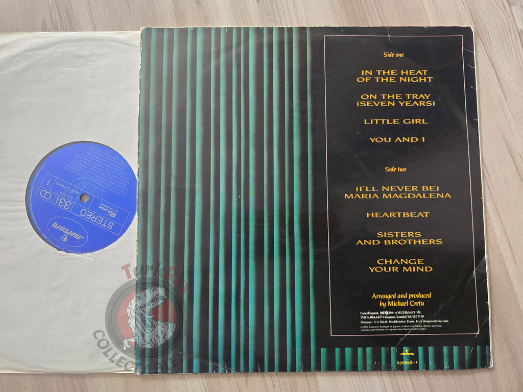 Sandra – The Long Play Turkish Pressing Vinyl Turkey Edition