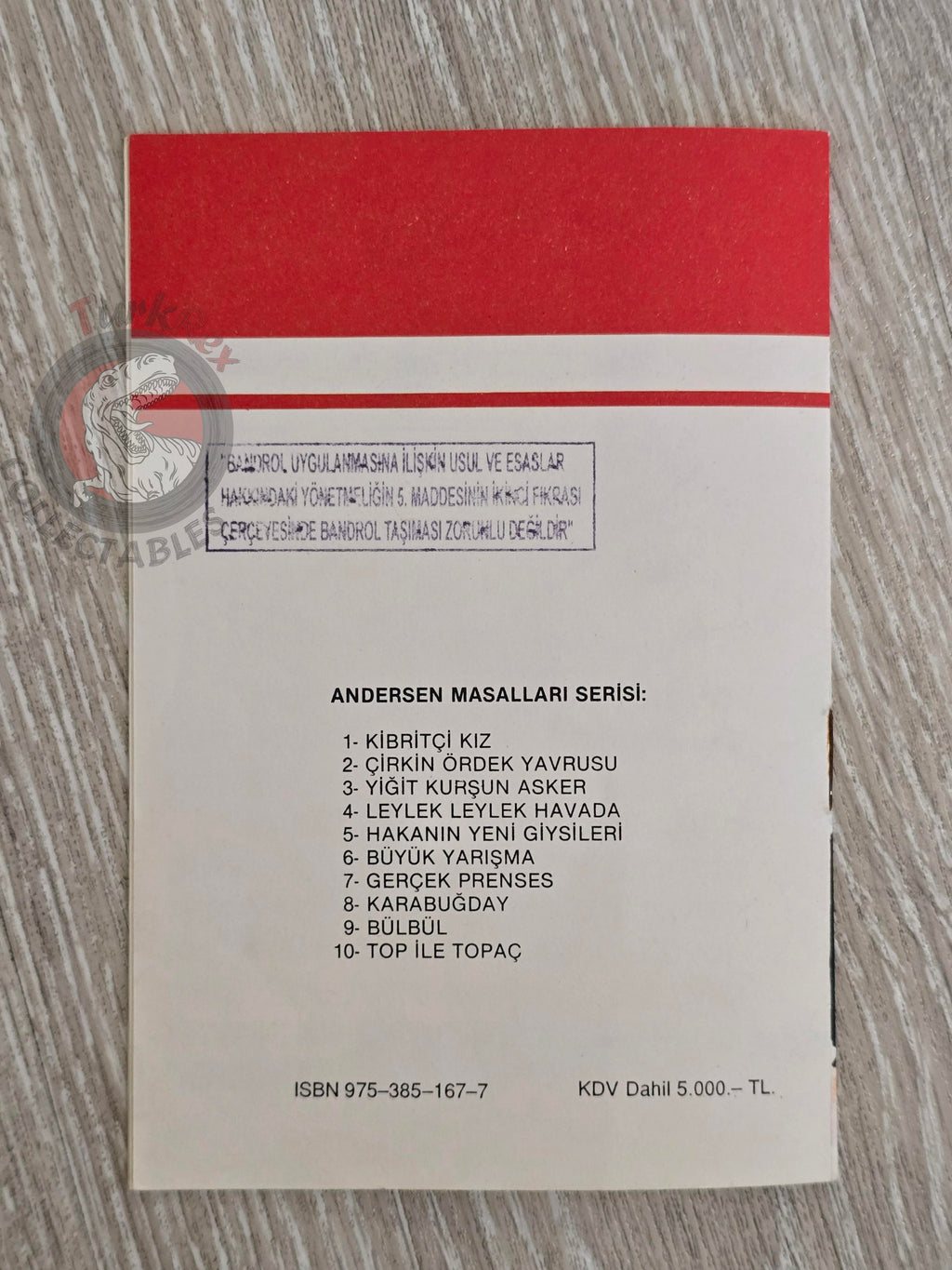 Hans Christian Andersen –  The Emperor's New Clothes 1994 Turkish Book Turkey Illustrated