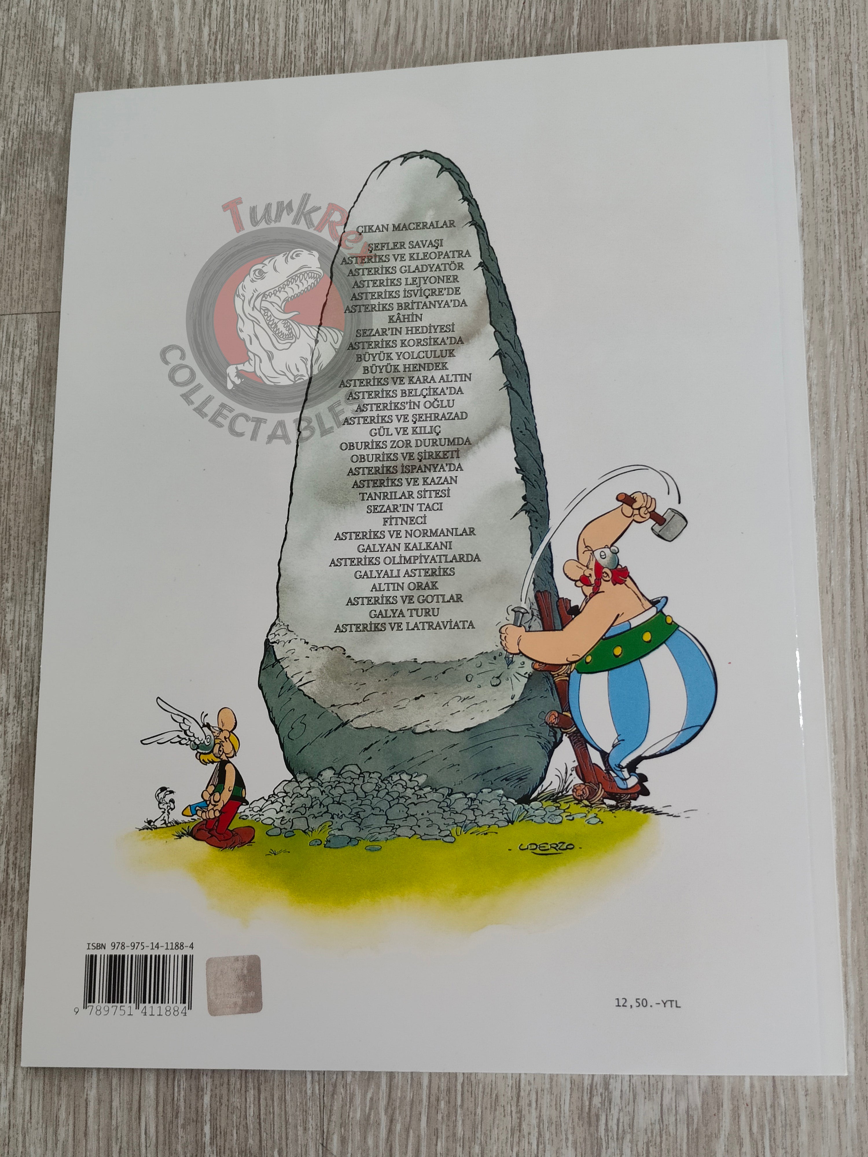 Asterix – Asterix and the Actress 2007 1st Edition Turkish Edition Comic Turkey