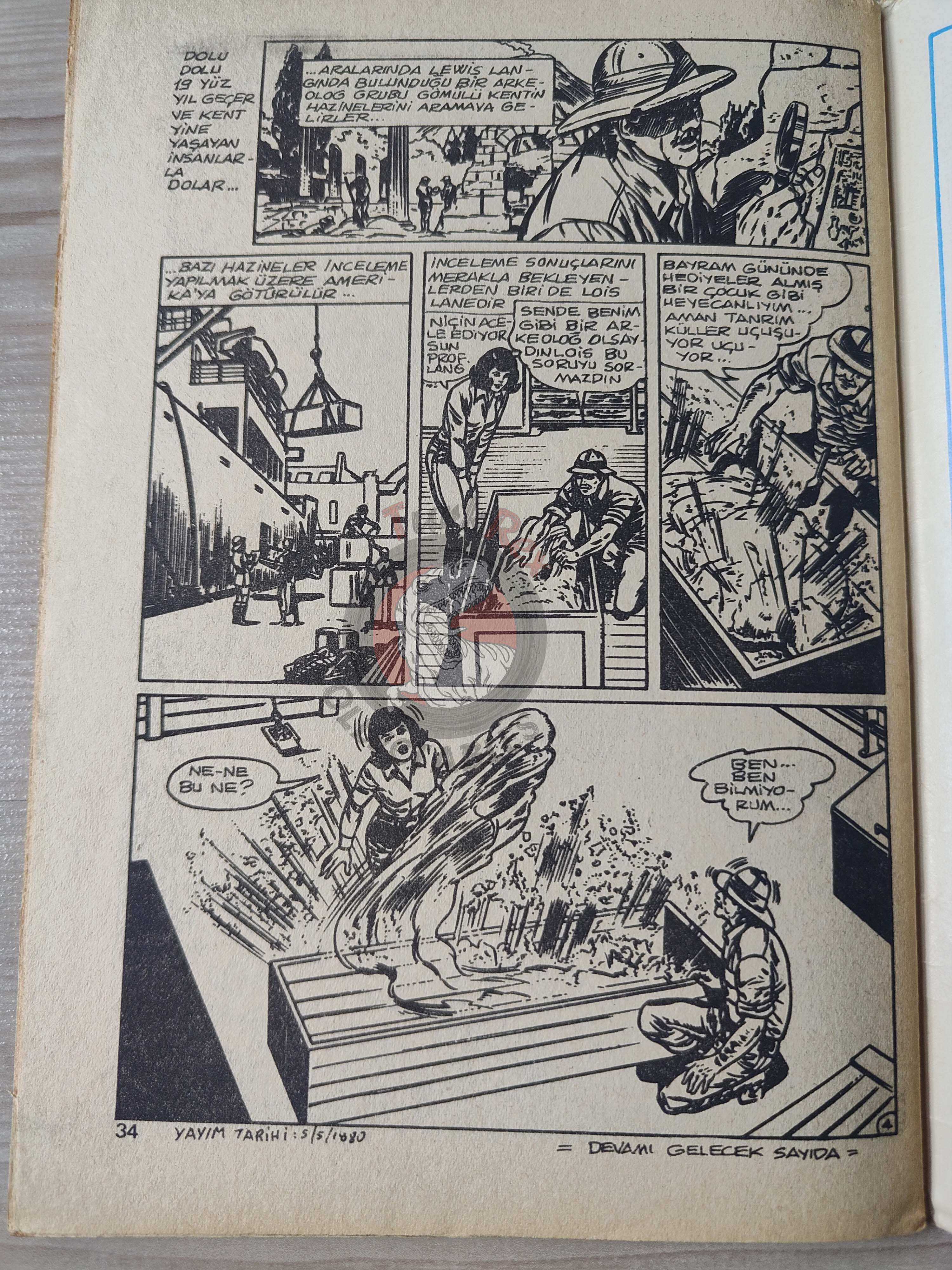 Superman #25 1980 Turkish Comic Turkey #336 #342 #343