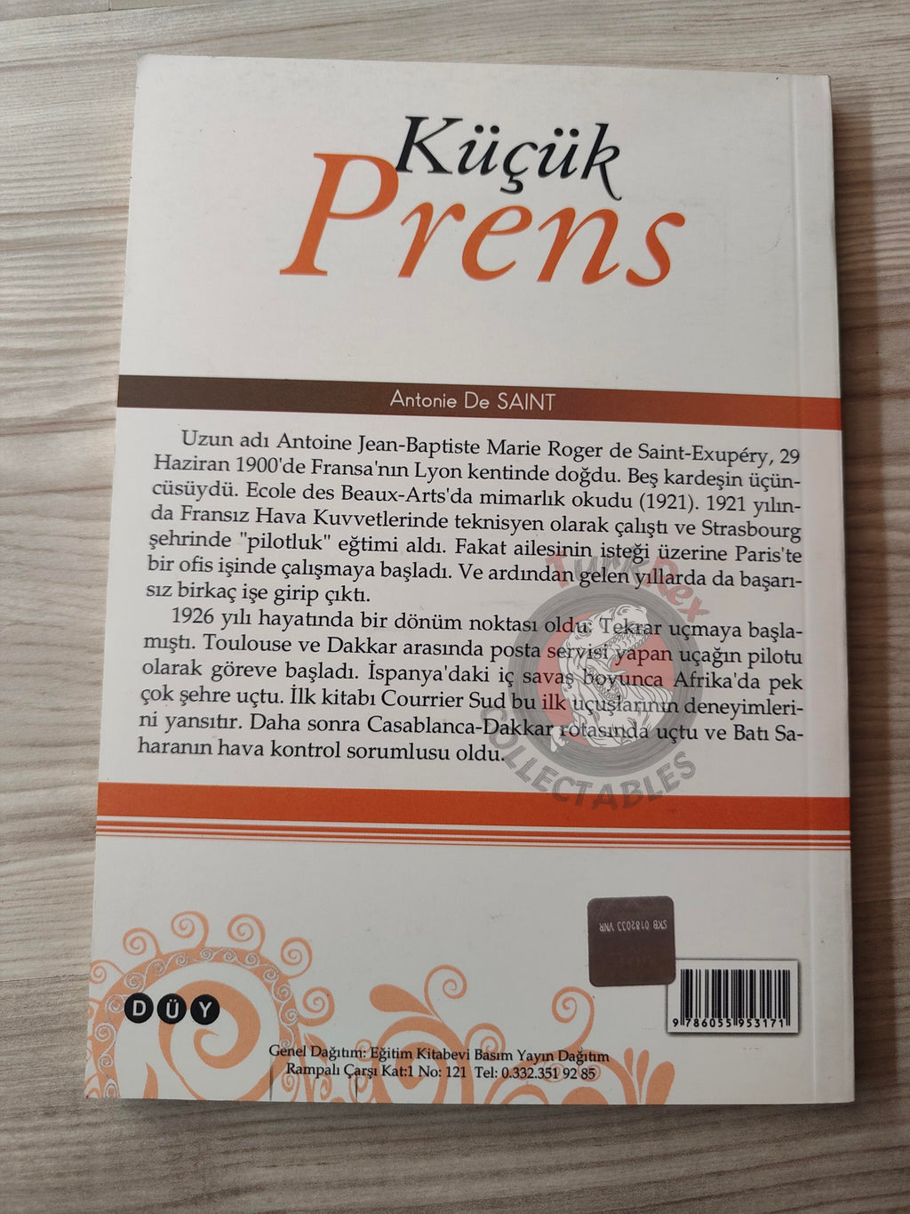 Antoine de Saint-Exupéry – Le Petit Prince 2008 Turkish Book Turkey Illustrated Little 2