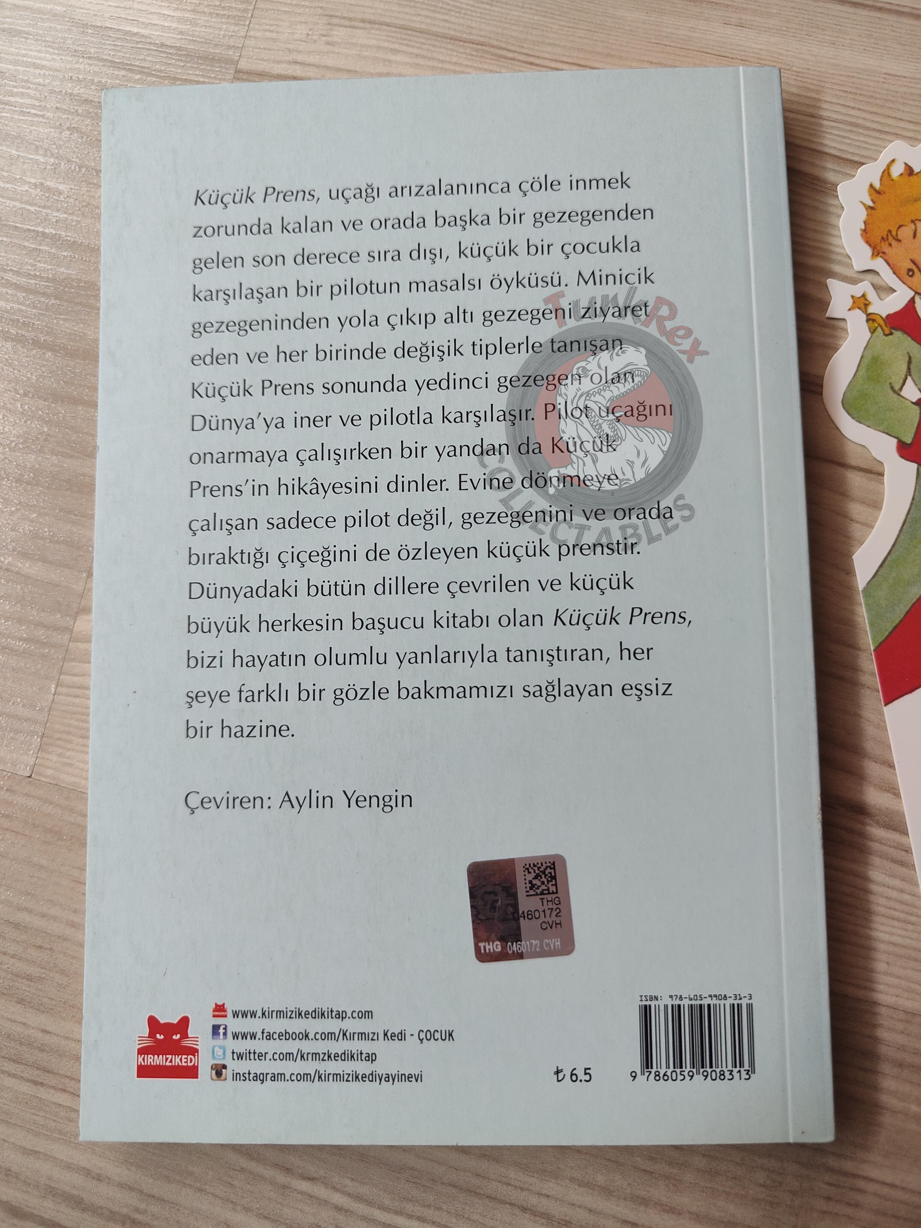 Antoine de Saint-Exupéry – Le Petit Prince 2015 Turkish Book Turkey Illustrated Little 1