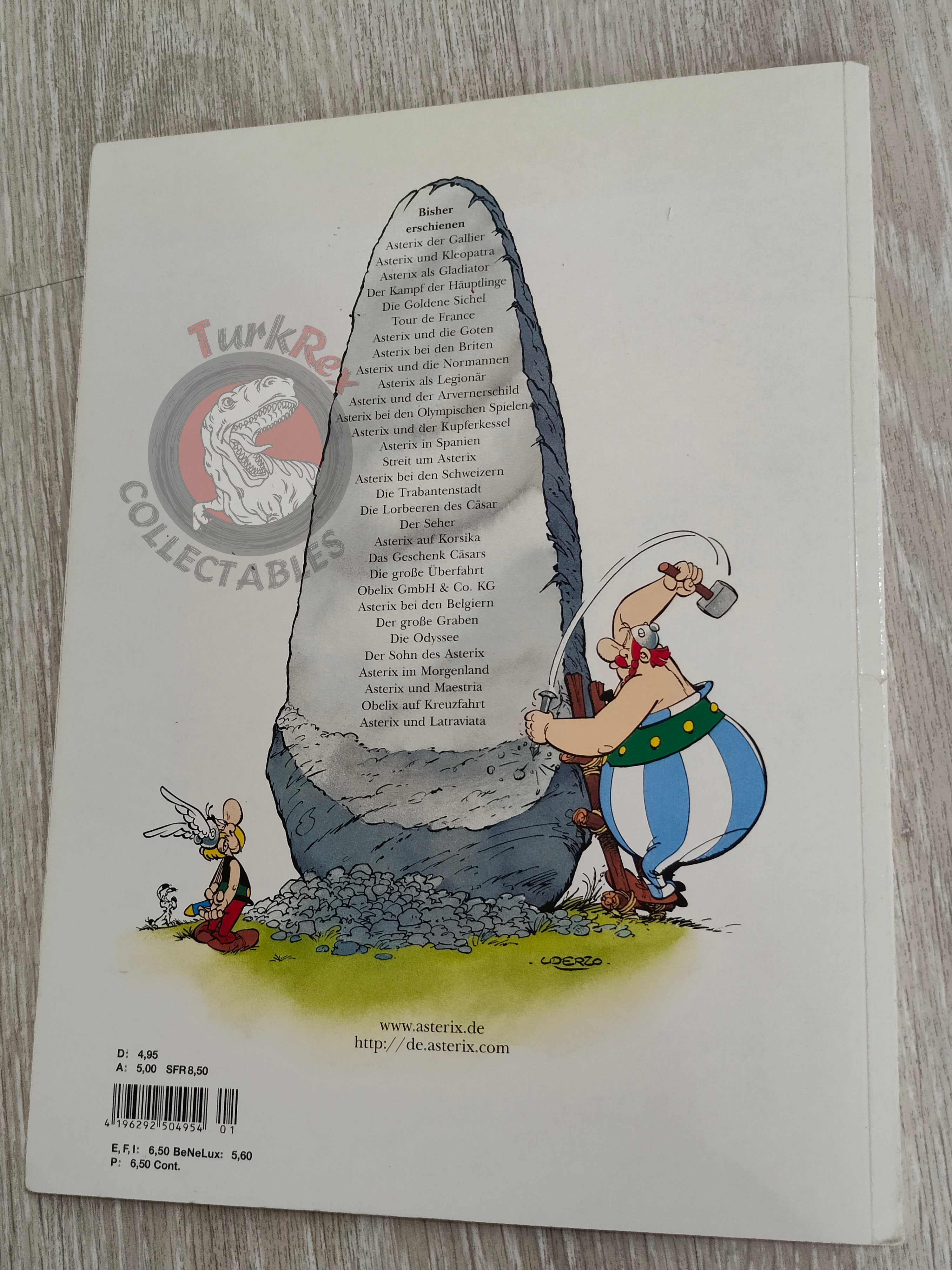 Asterix – Asterix and the Class Act 2003 1st Edition German Comic Germany