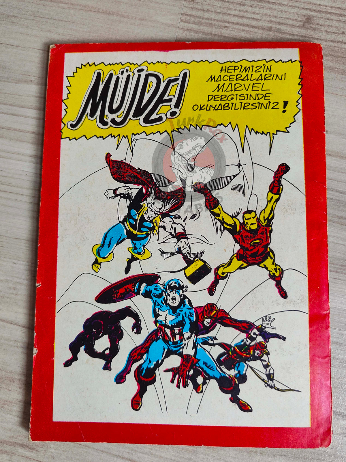 Hulk #11 1988 Turkish Comic Turkey cover Rampaging Magazine #1 #138