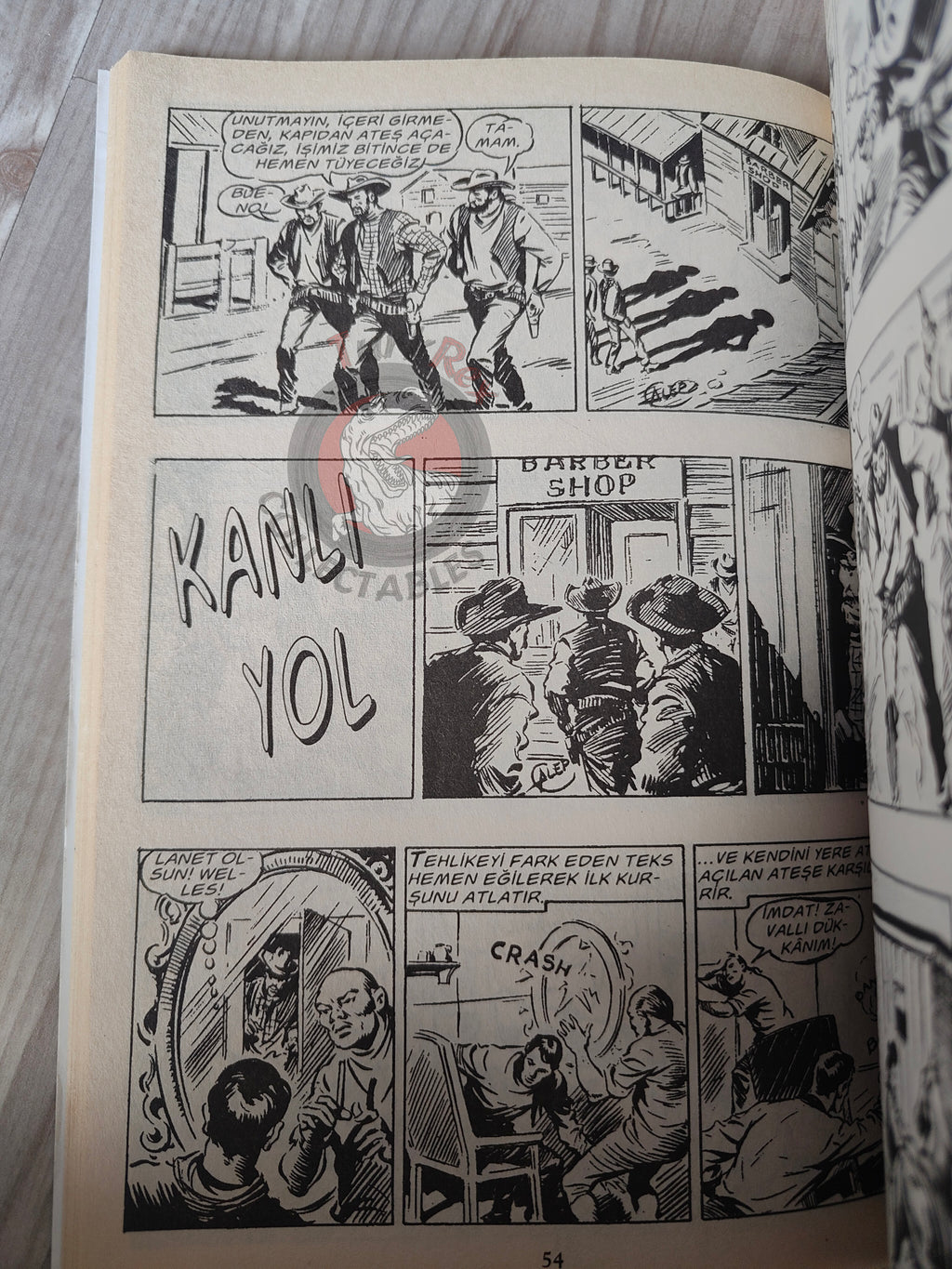 Tex #1 La Mano Rossa 2004 Turkish Comic Turkey Bonelli Willer