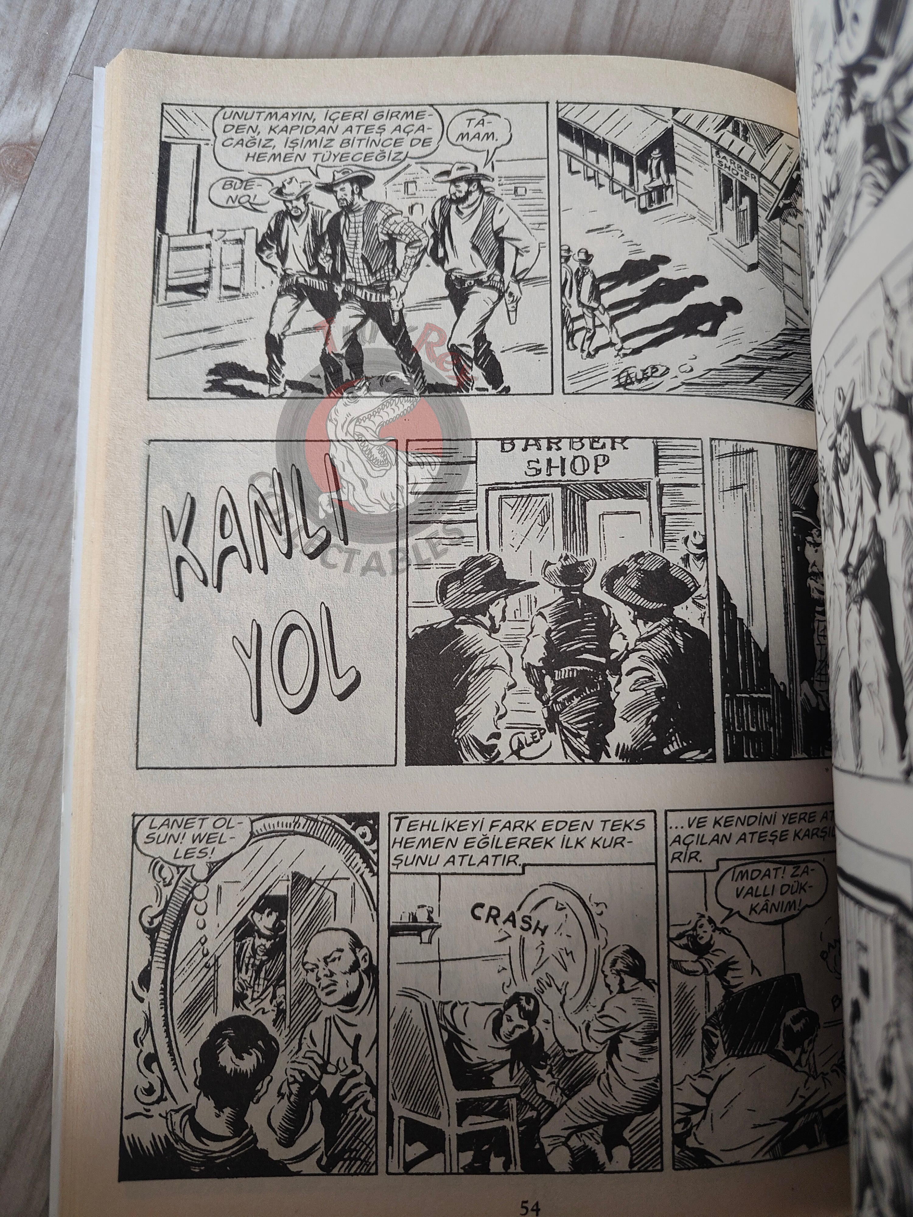 Tex #1 La Mano Rossa 2004 Turkish Comic Turkey Bonelli Willer