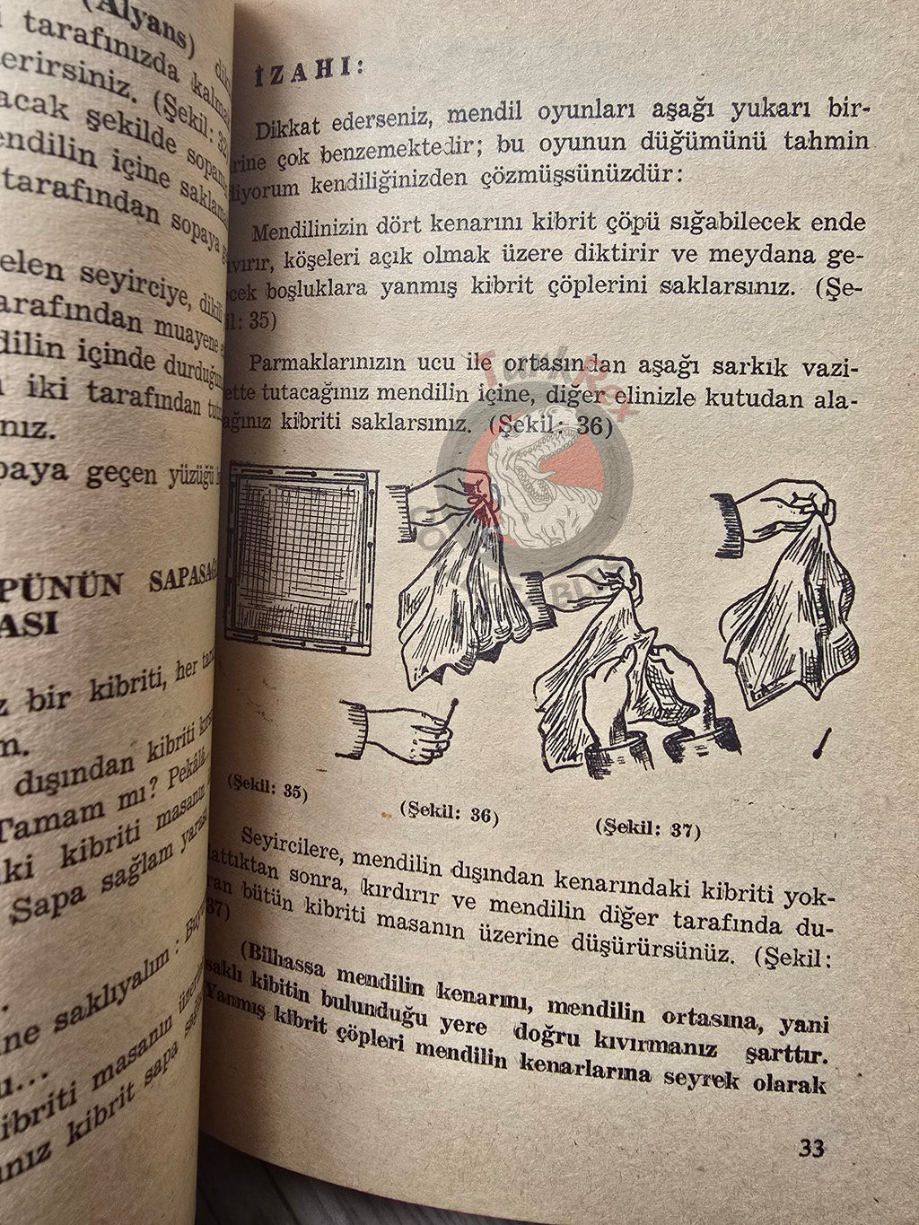 Ahmet Acar – I Am Teaching Illusion 1960 1st Turkish Book Turkey Illustrated Stage Magic