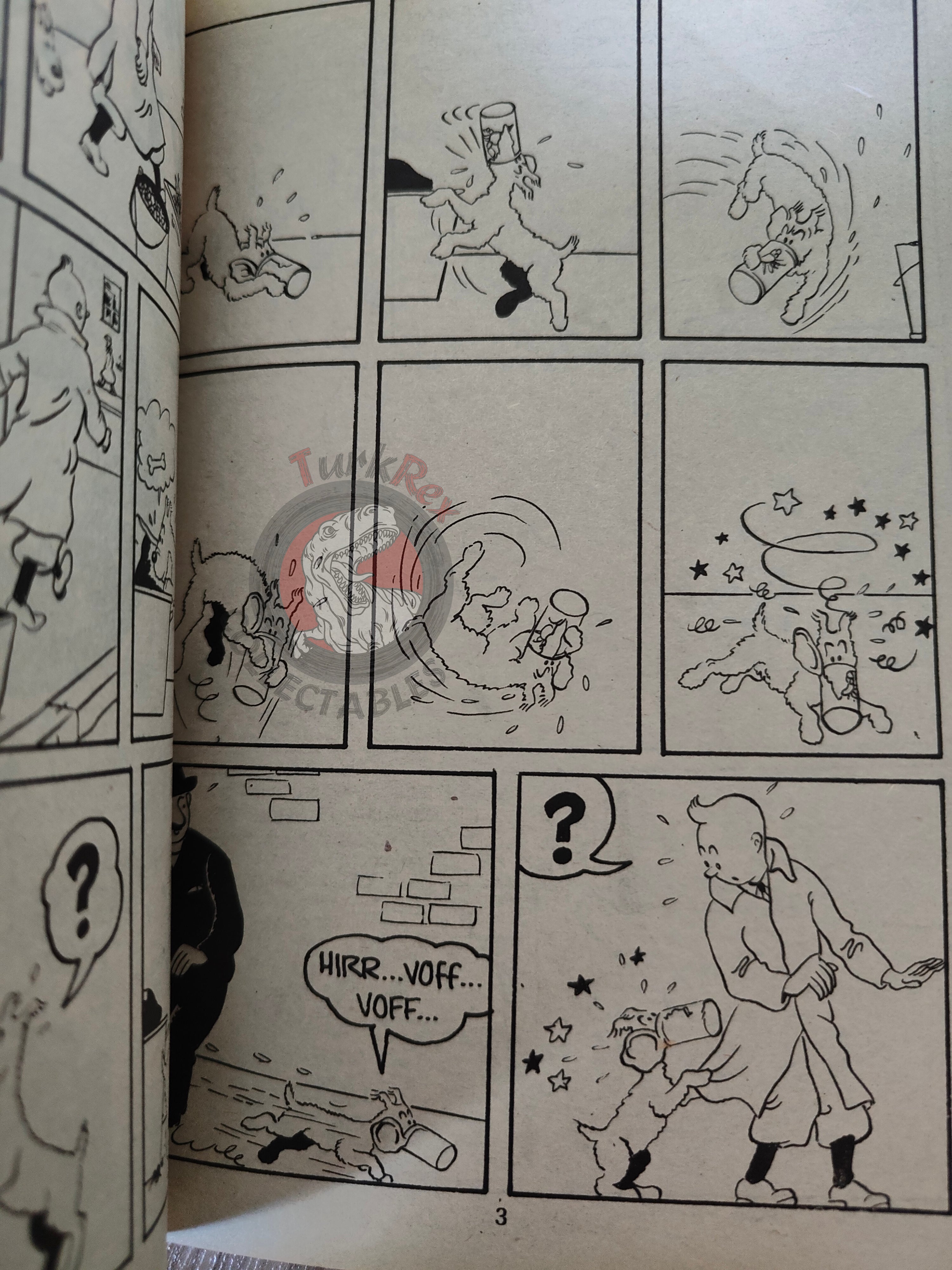 Tintin – The Crab with the Golden Claws mid 1980s Turkish Edition Comic Turkey 2