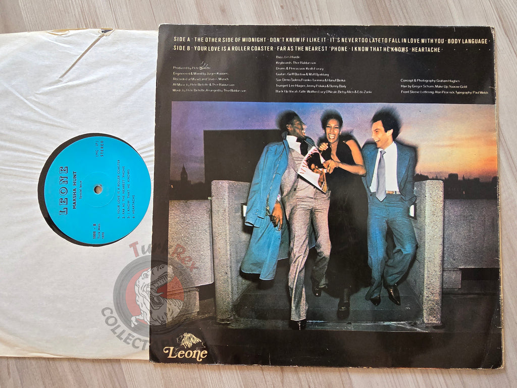 Marsha Hunt – Marsha Turkish Pressing Vinyl Turkey Edition