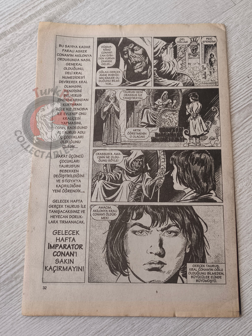 Conan The King #4 2001 Turkish Comic Turkey #35 #36
