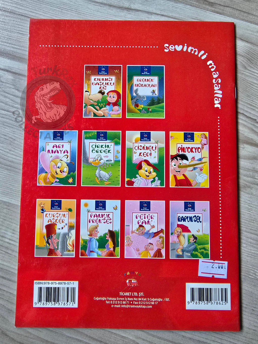 Little Red Riding Hood  – Grimm Brothers 2011 Turkish Book Turkey Illustrated 2