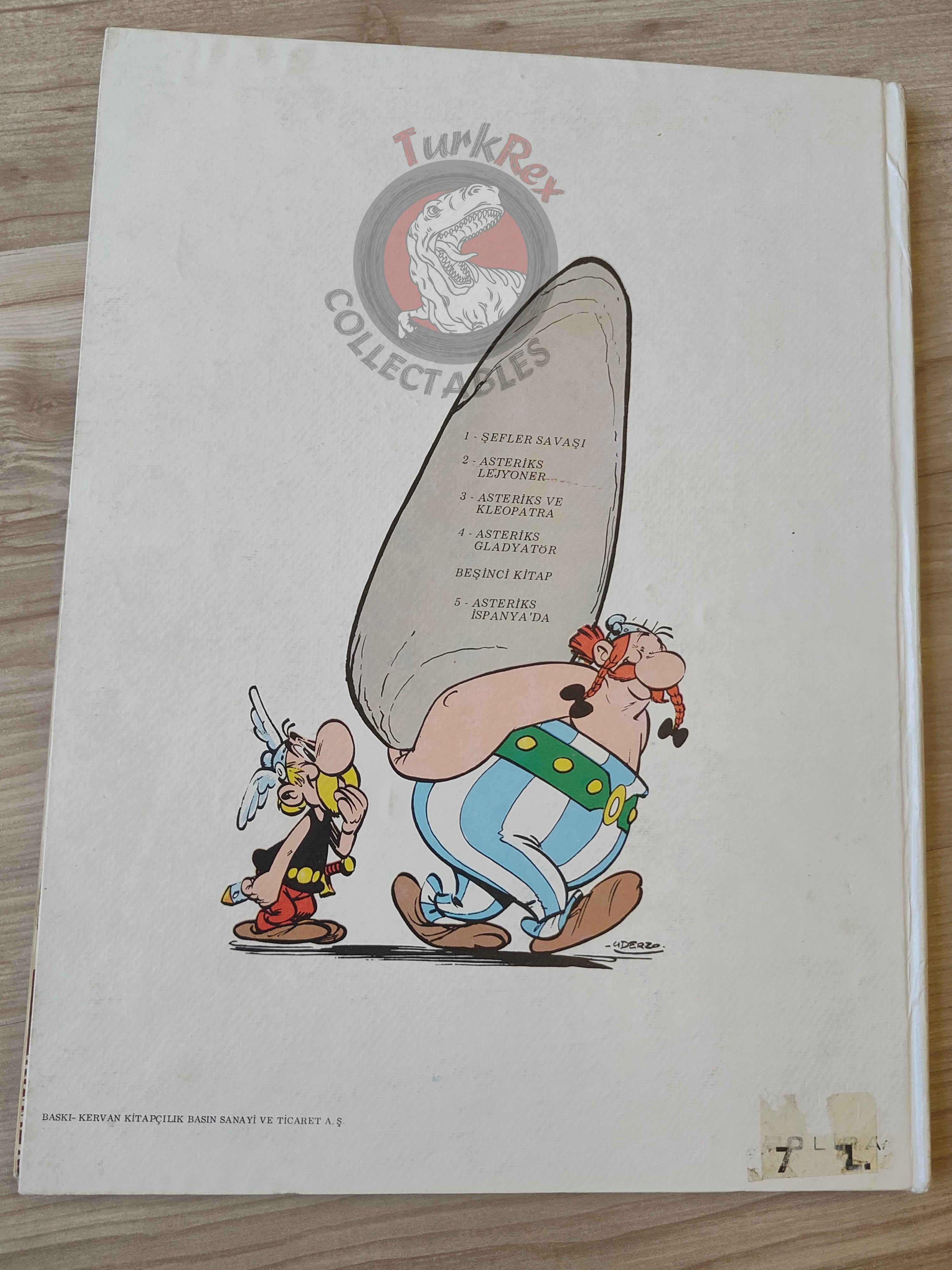 Asterix – Asterix the Gladiator 1973 Turkish Edition Comic Turkey