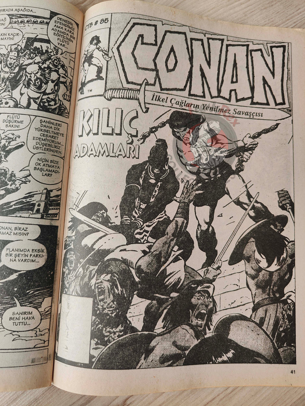 Conan The Barbarian #8 2001 Turkish Comic Turkey #83 #84 #85 #86