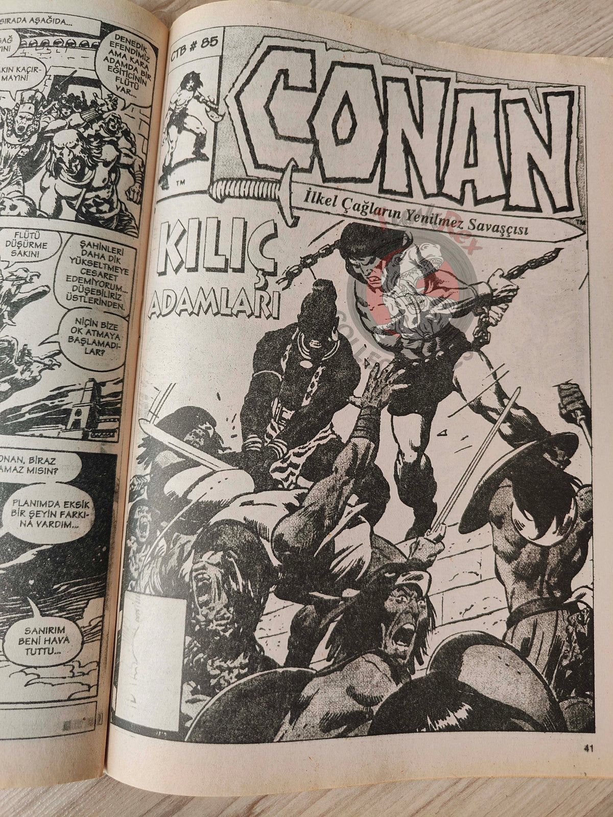 Conan The Barbarian #8 2001 Turkish Comic Turkey #83 #84 #85 #86