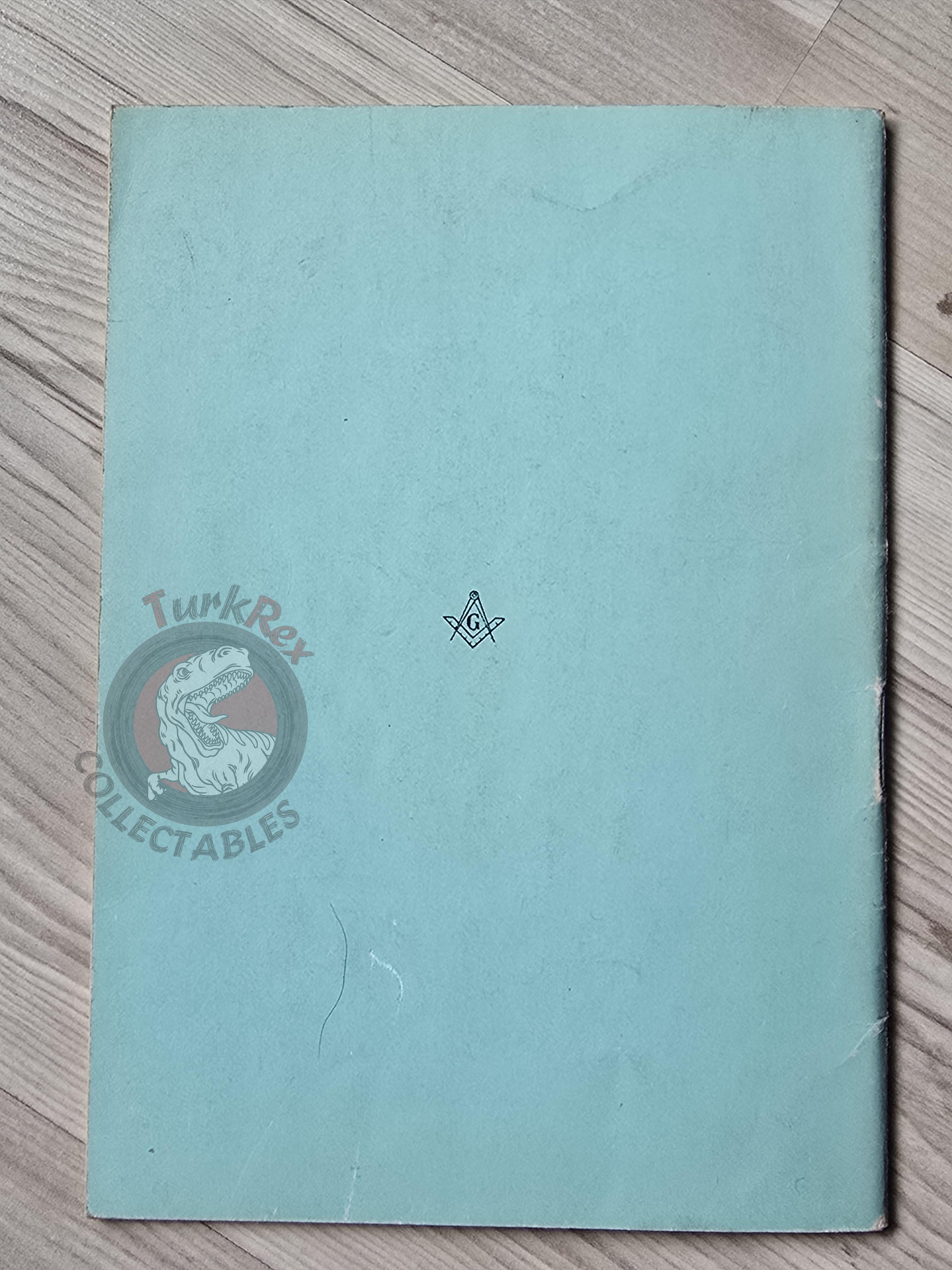 Turkish Freemasonry 1st Degree Ritual Apprentice 1986 Booklet Masonic Masons of Turkey