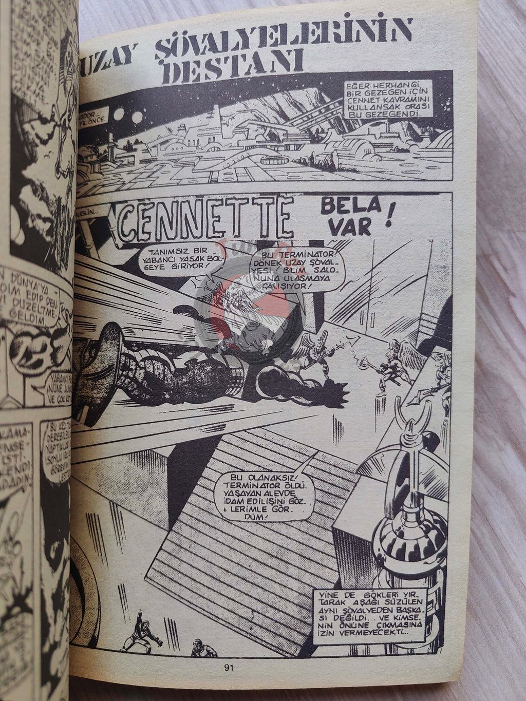 Rom the Space Knight Vol #5 1985 Turkish Comic Turkey cover #28 #38-#40