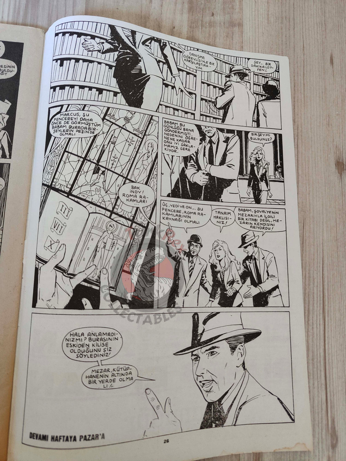 Indiana Jones #1 1989 Turkish Comic Turkey and the Last Crusade