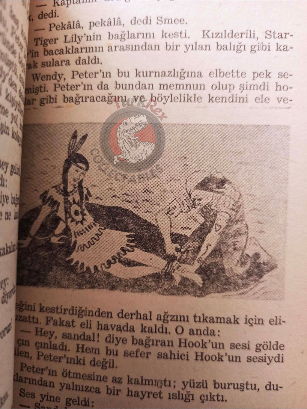 J. M. Barrie – Peter Pan 1957 Turkish Book Turkey Illustrated