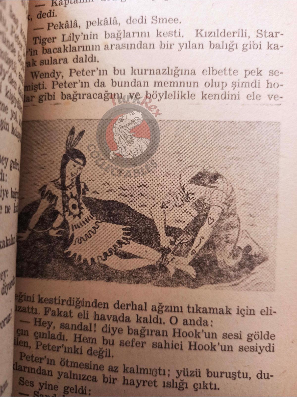 J. M. Barrie – Peter Pan 1957 Turkish Book Turkey Illustrated