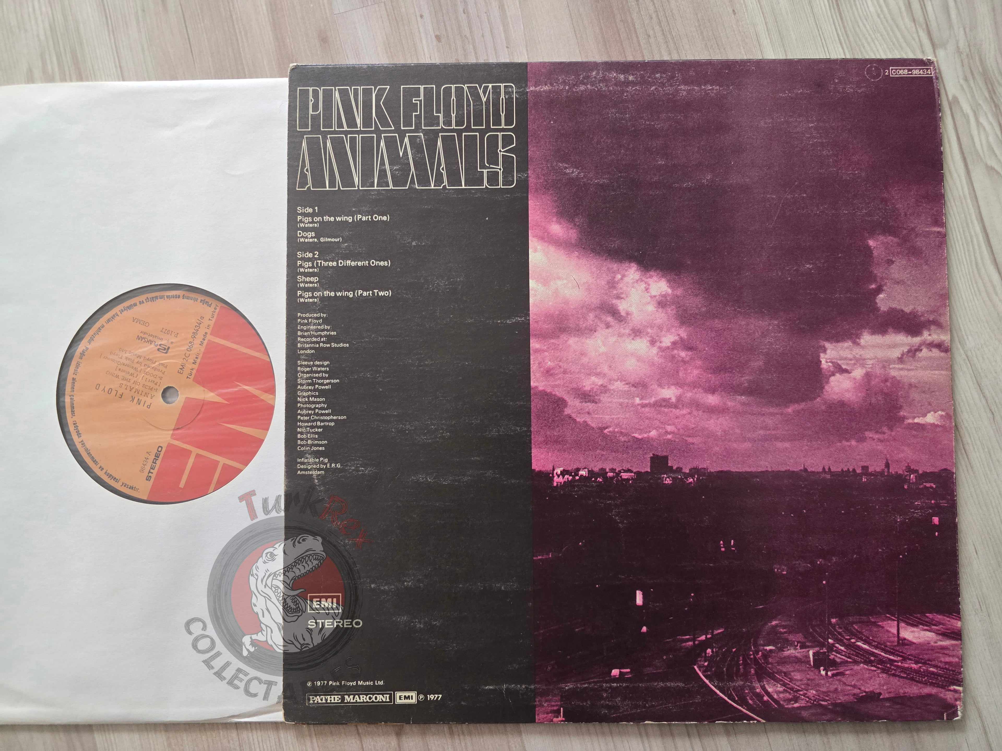 Pink Floyd – Animals Turkish Pressing Vinyl Turkey Edition