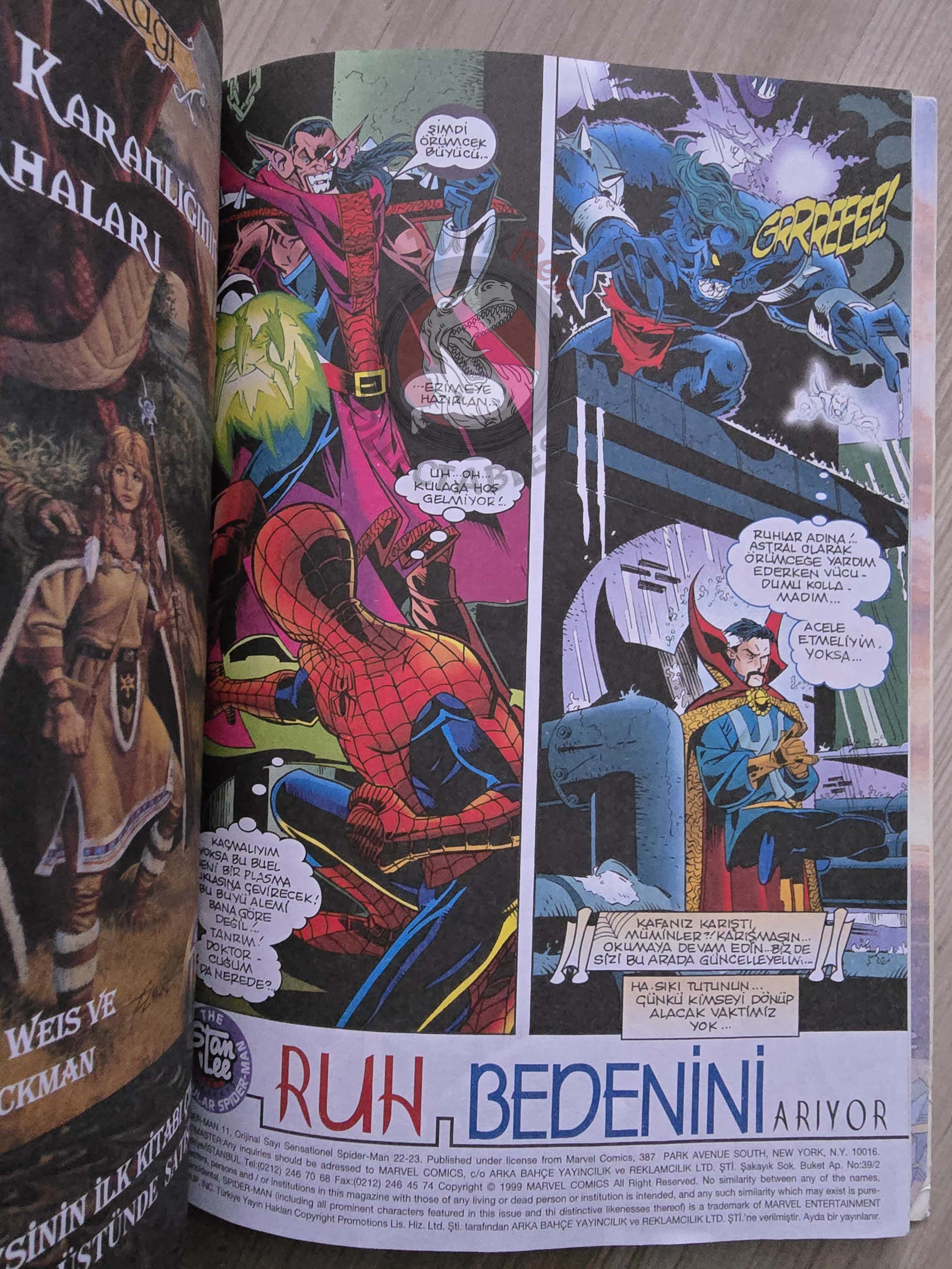 Spider-Man #4 1999 Turkish Comic Turkey Sensational #21 #22 #23