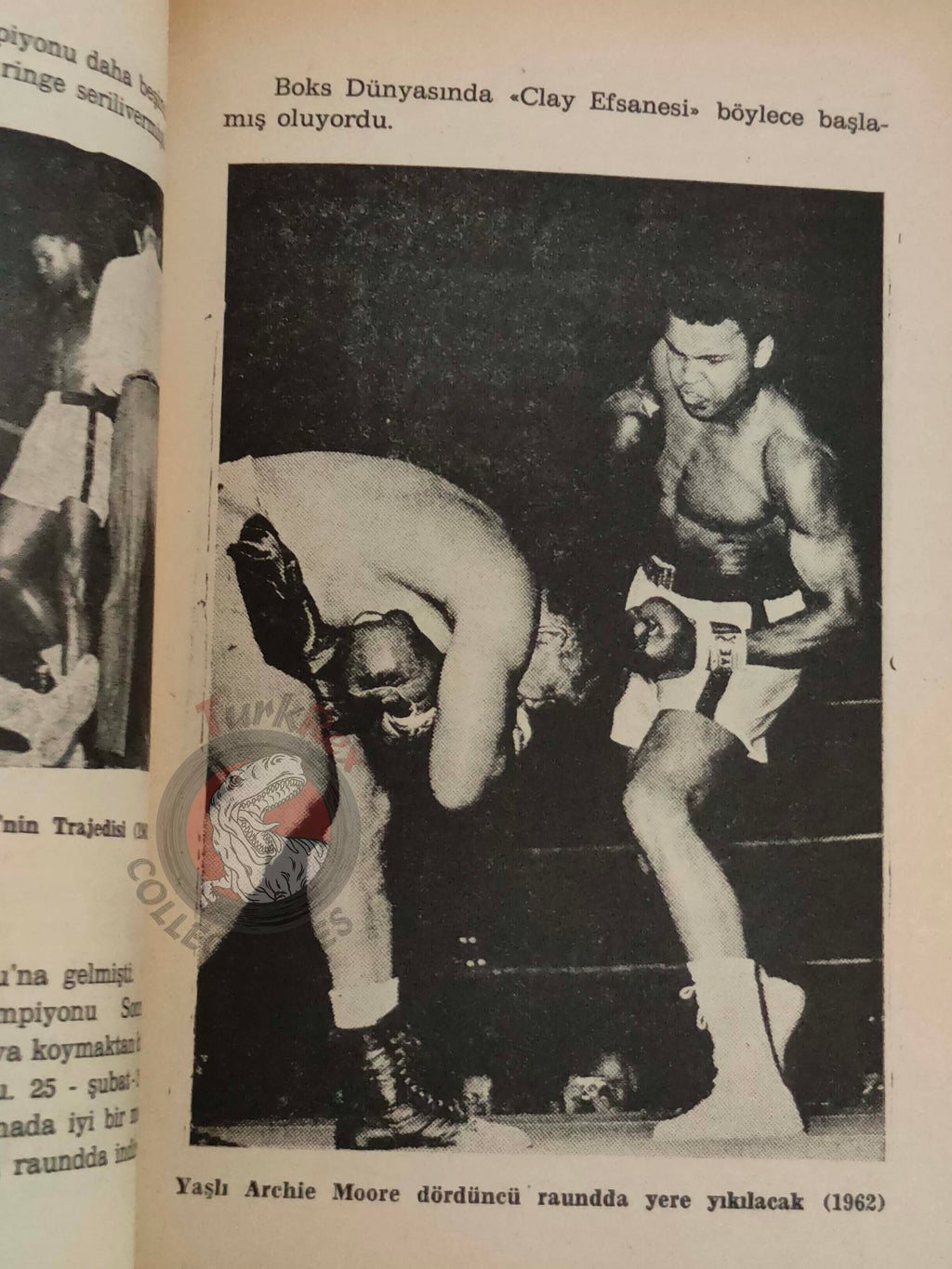 Muhammad Ali Biography 1975 Turkish Book Turkey Only Bio Illustrated
