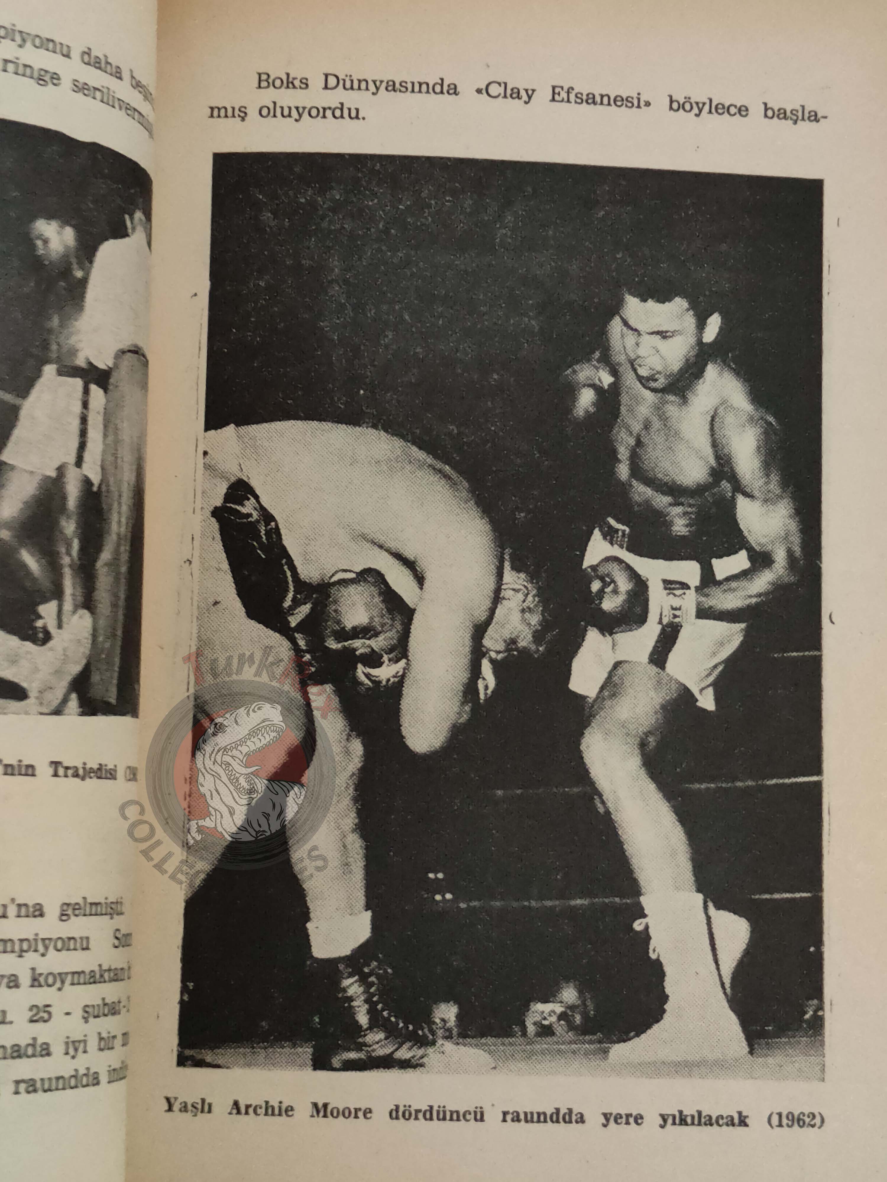 Muhammad Ali Biography 1975 Turkish Book Turkey Only Bio Illustrated