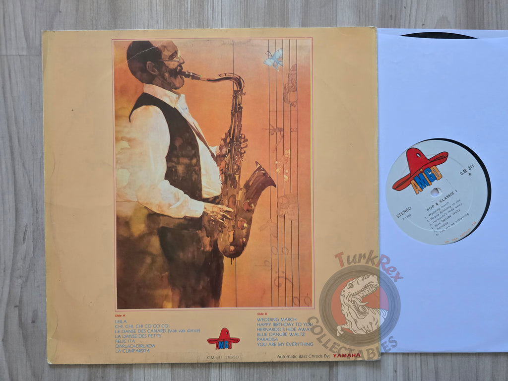 Various – Pop & Classic 1 Turkish Pressing Vinyl Turkey Edition