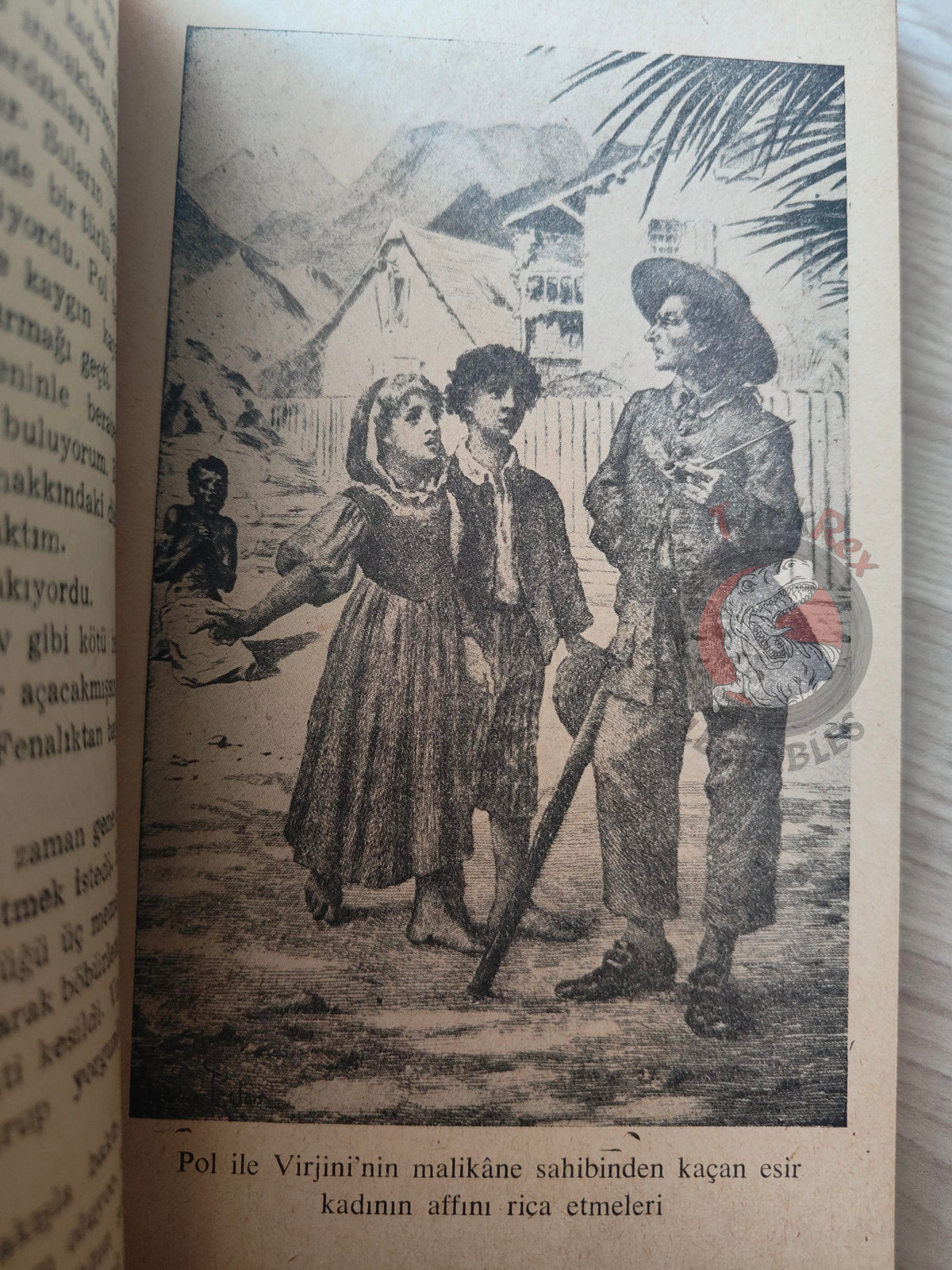 Bernardin de Saint-Pierre – Paul et Virginie 1940s Turkish Book Turkey Illustrated Tony Johannot