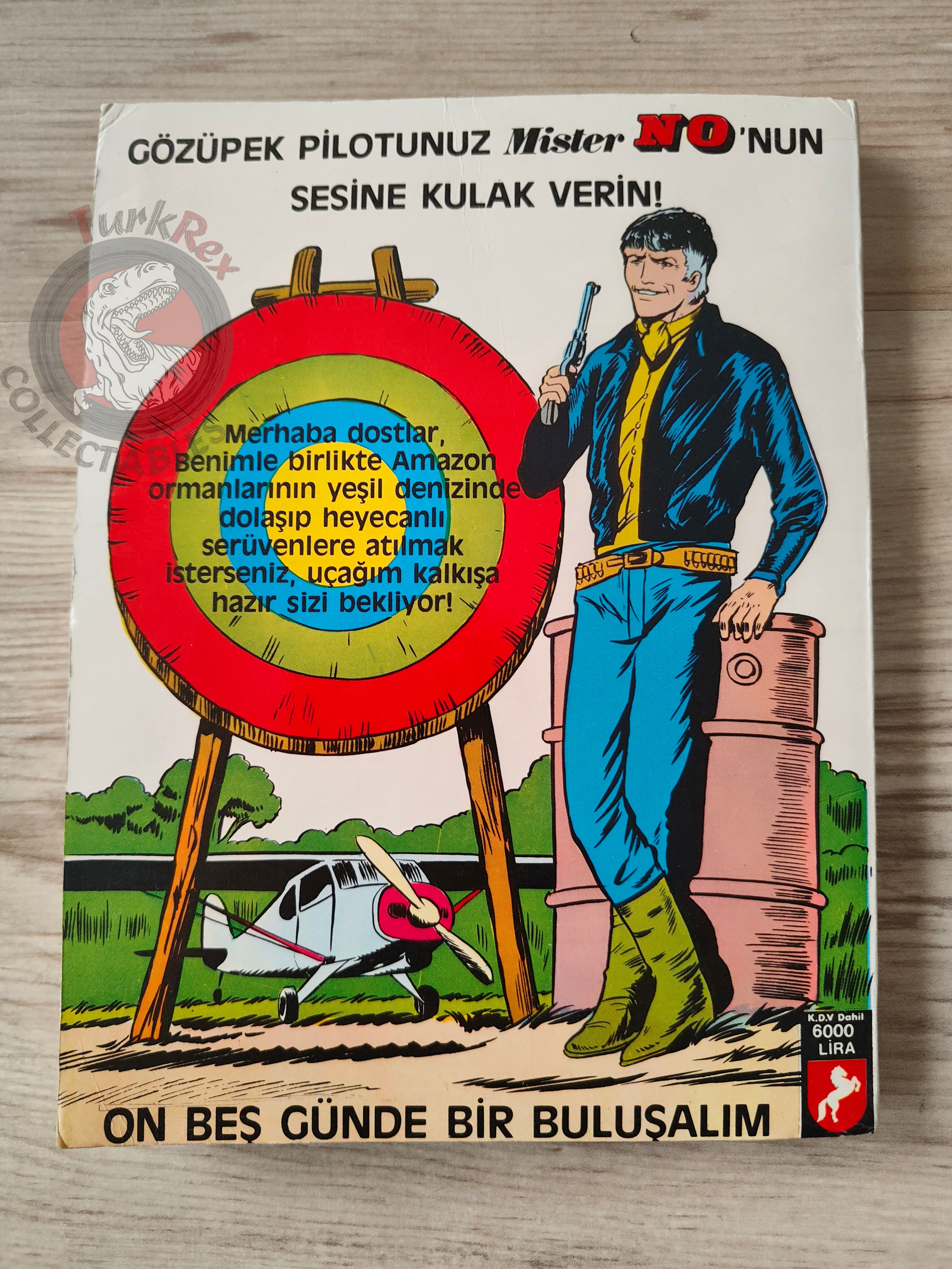 The Phantom #7 Visit to Baronkhan Turkish Edition Comic Turkey