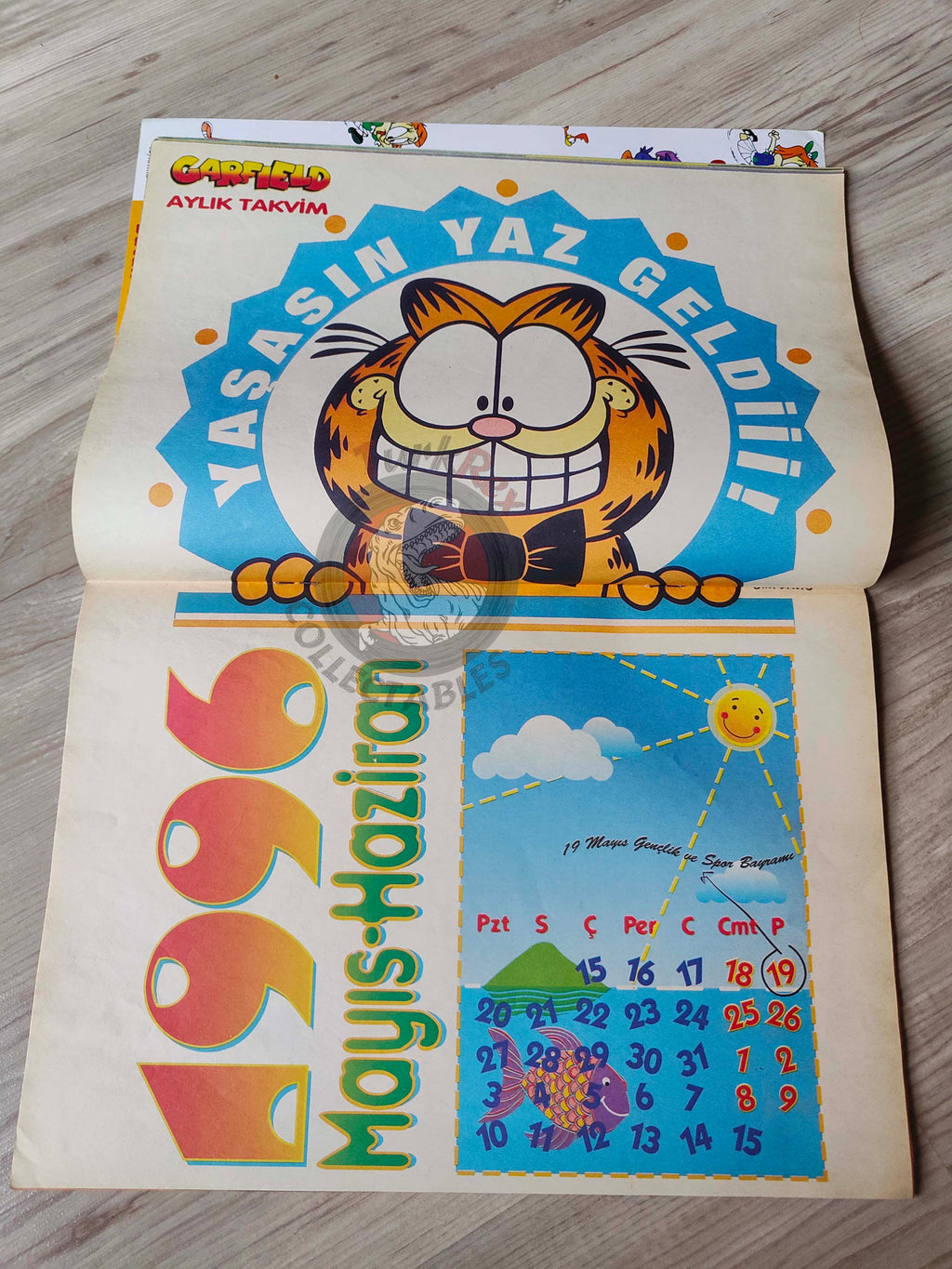 Garfield #3 1996 Turkish Magazine Comic Turkey