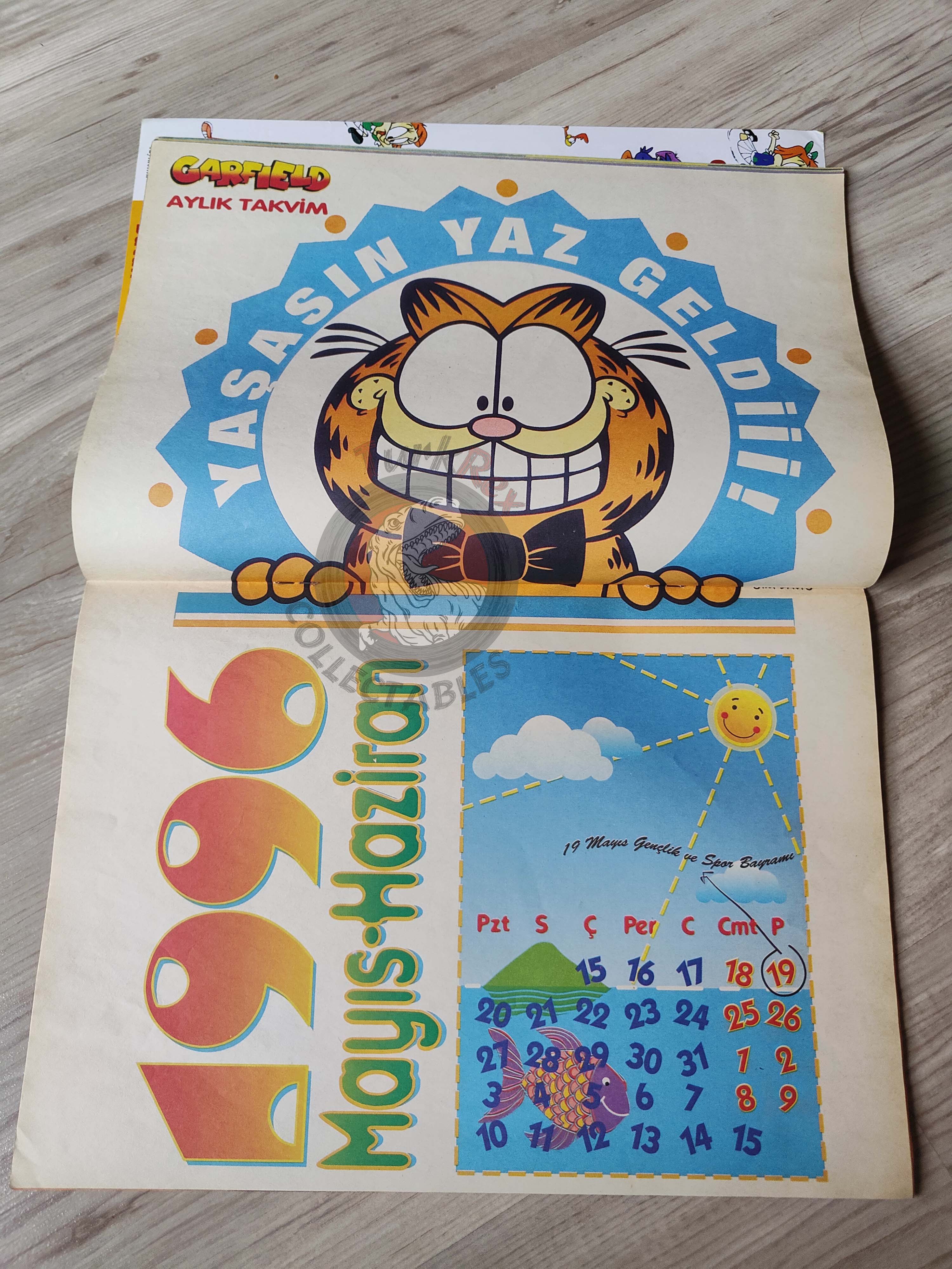 Garfield #3 1996 Turkish Magazine Comic Turkey