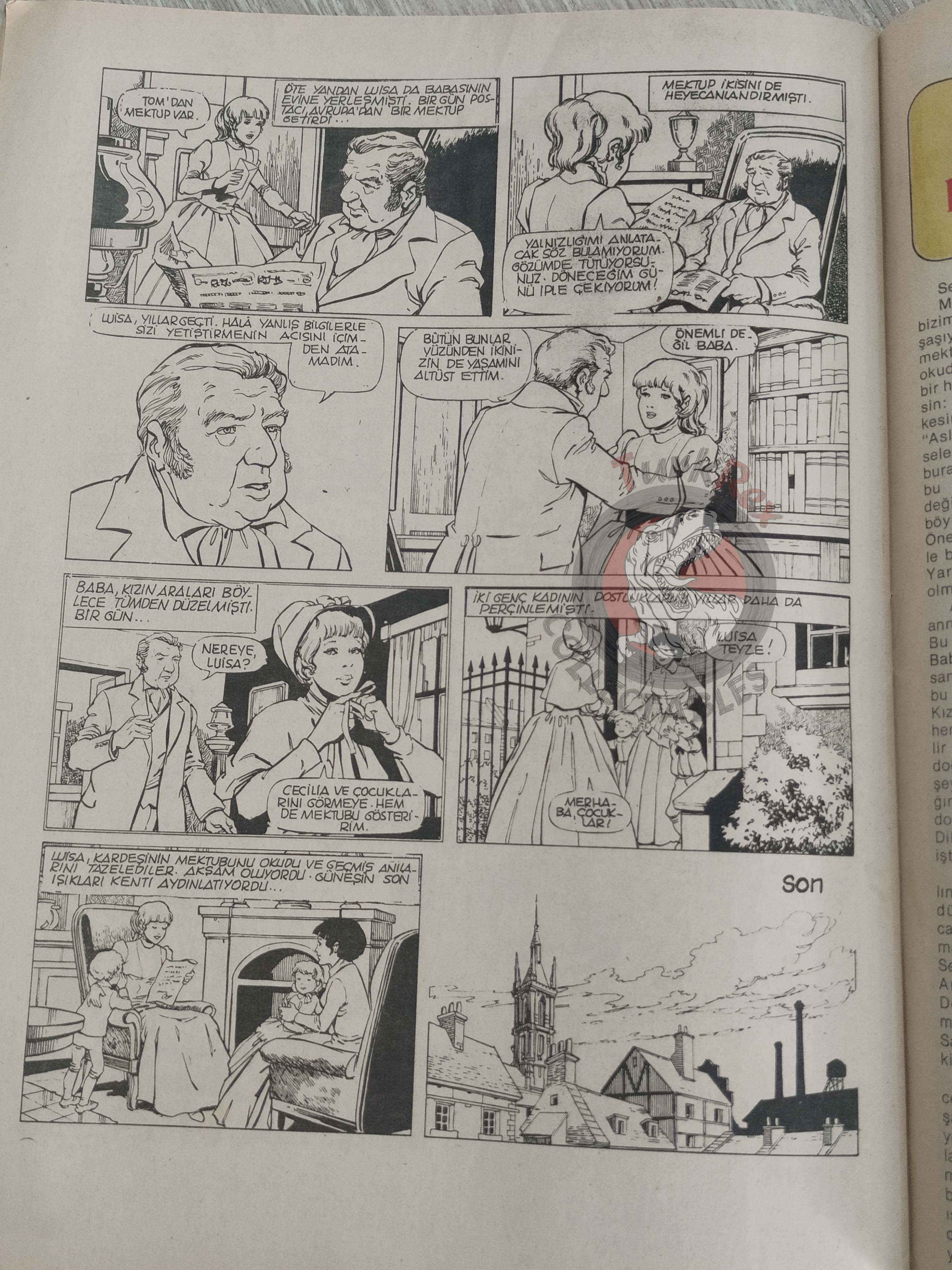 Milliyet Çocuk #21 1980 Turkish Comic Turkey Joyas Literarias Juveniles #152 Charles Dickens