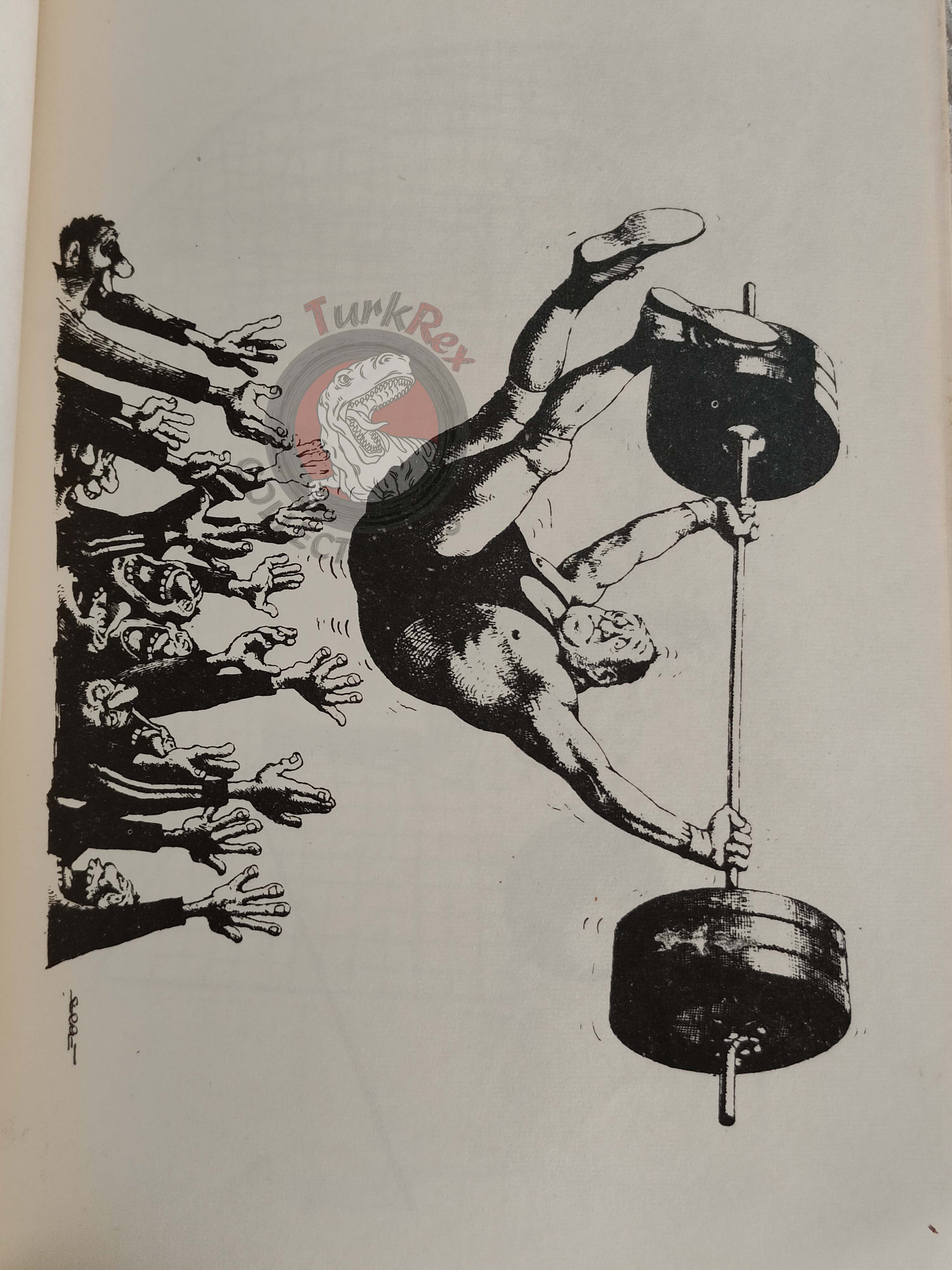 Claude Serre - World Cartoonists Series #1 Turkish Comic Cartoon Turkey 1983
