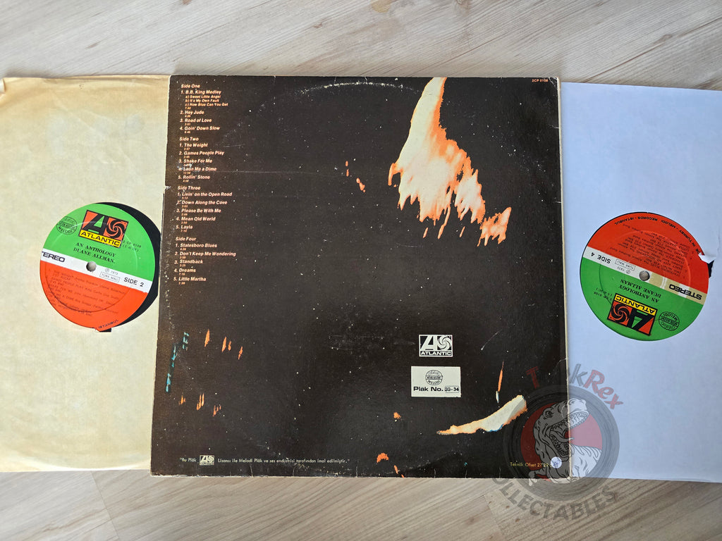 Duane Allman – An Anthology Turkish Club Pressing Vinyl Turkey Edition