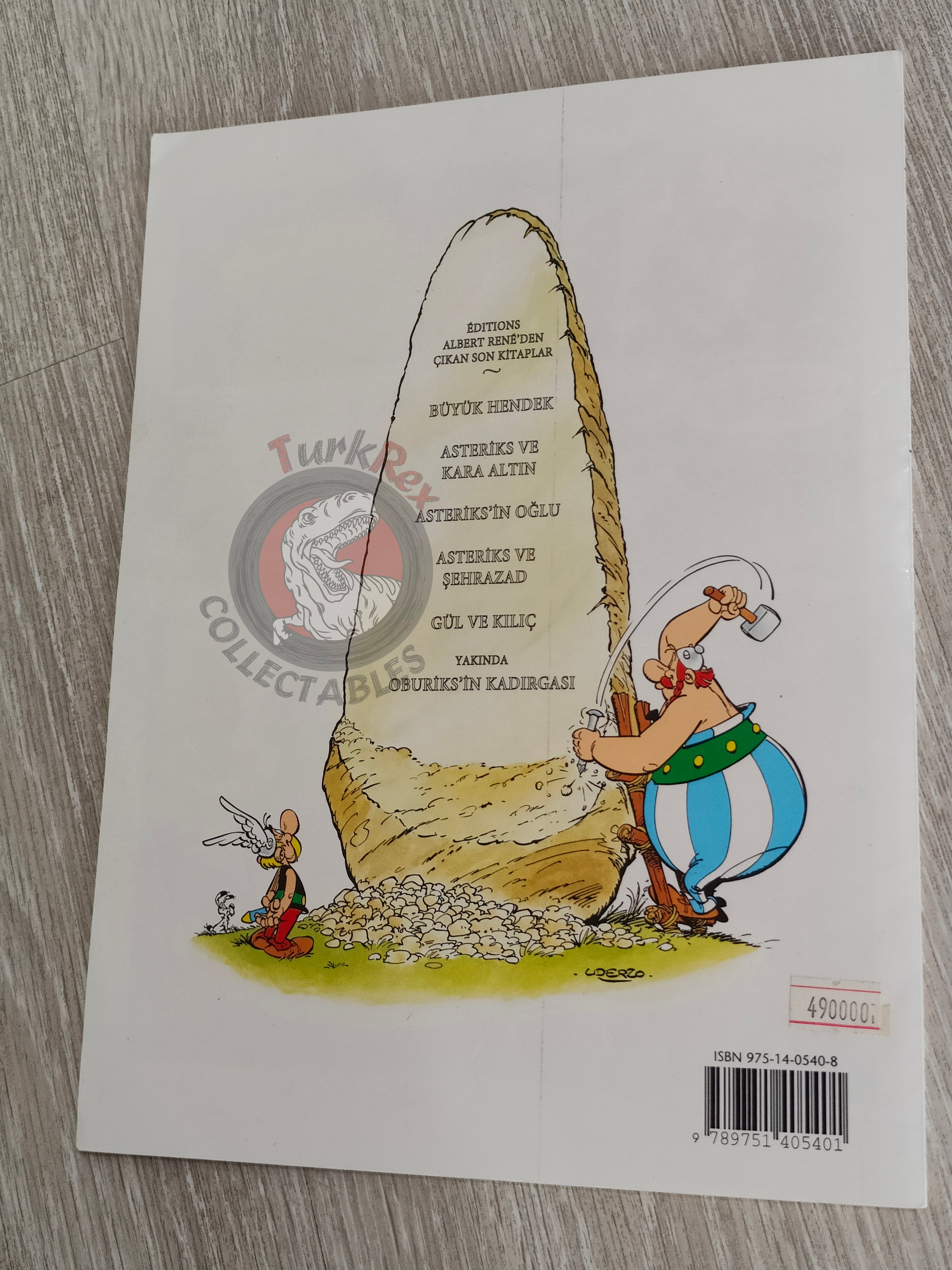 Asterix – Asterix and the Secret Weapon 1997 1st Edition Turkish Edition Comic Turkey