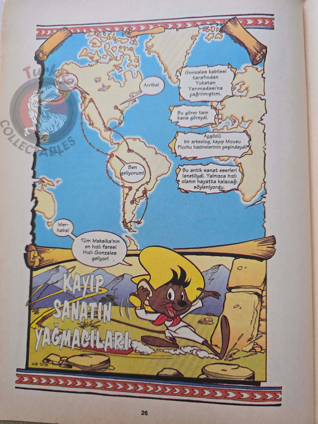Sylvester Tweety Looney Tunes 1999 Turkish Comic Turkey Warner Bros