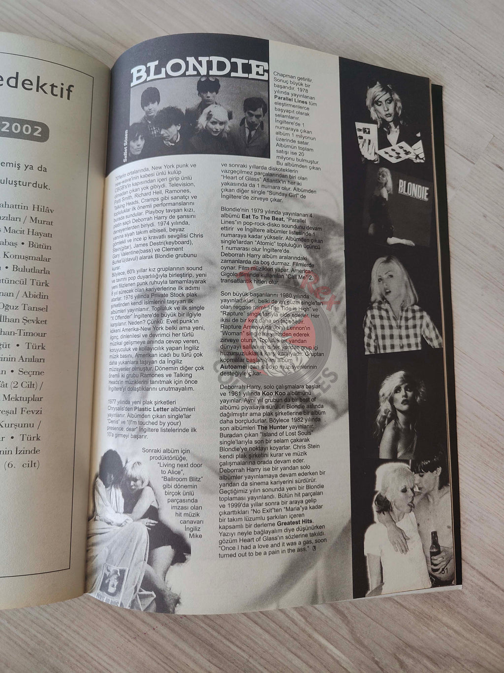 Lull 2003 Nick Cave Turkish Mag Turkey Blondie Asian Dub Foundation The Strokes Massive Attack