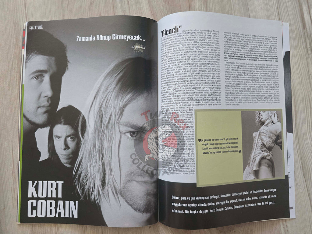 Yüxexes 2006 Kurt Cobain Turkish Mag Turkey Placebo Michael Schenker Children of Bodom Trivium