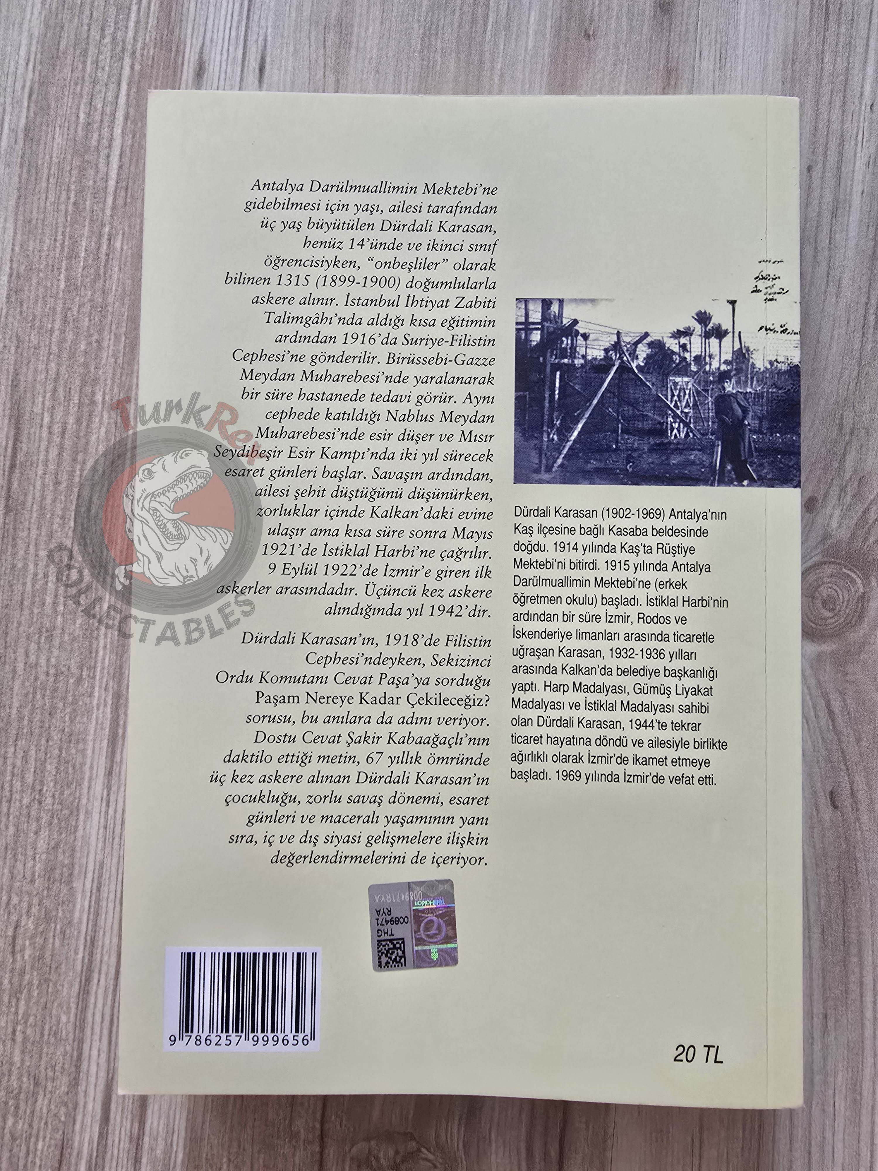 Memoirs of the First World War and the War of Independence 2020 Turkish Book Turkey