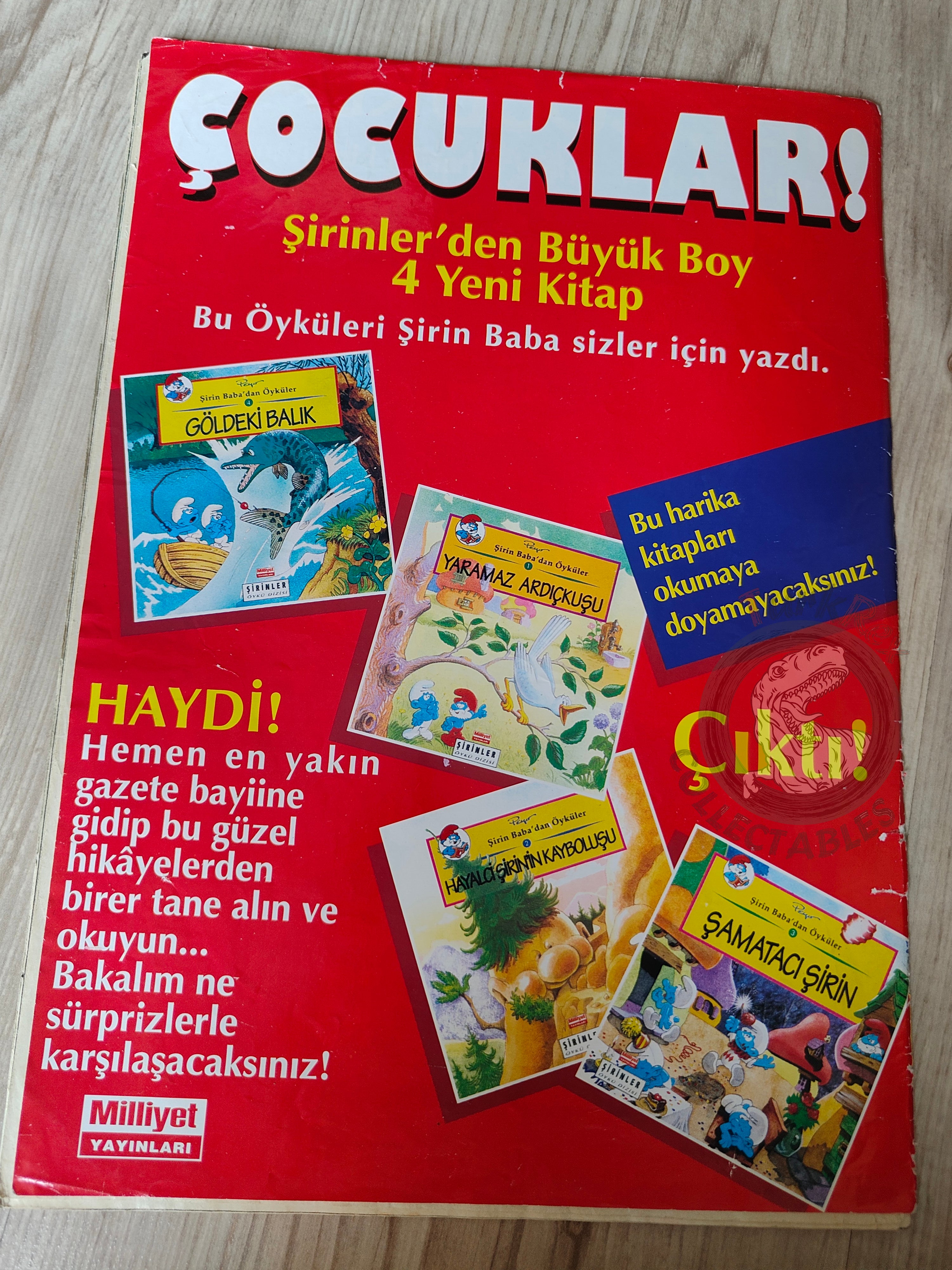 Casper the Friendly Ghost Magazine – Issue #7 1996 Turkish Comic Turkey