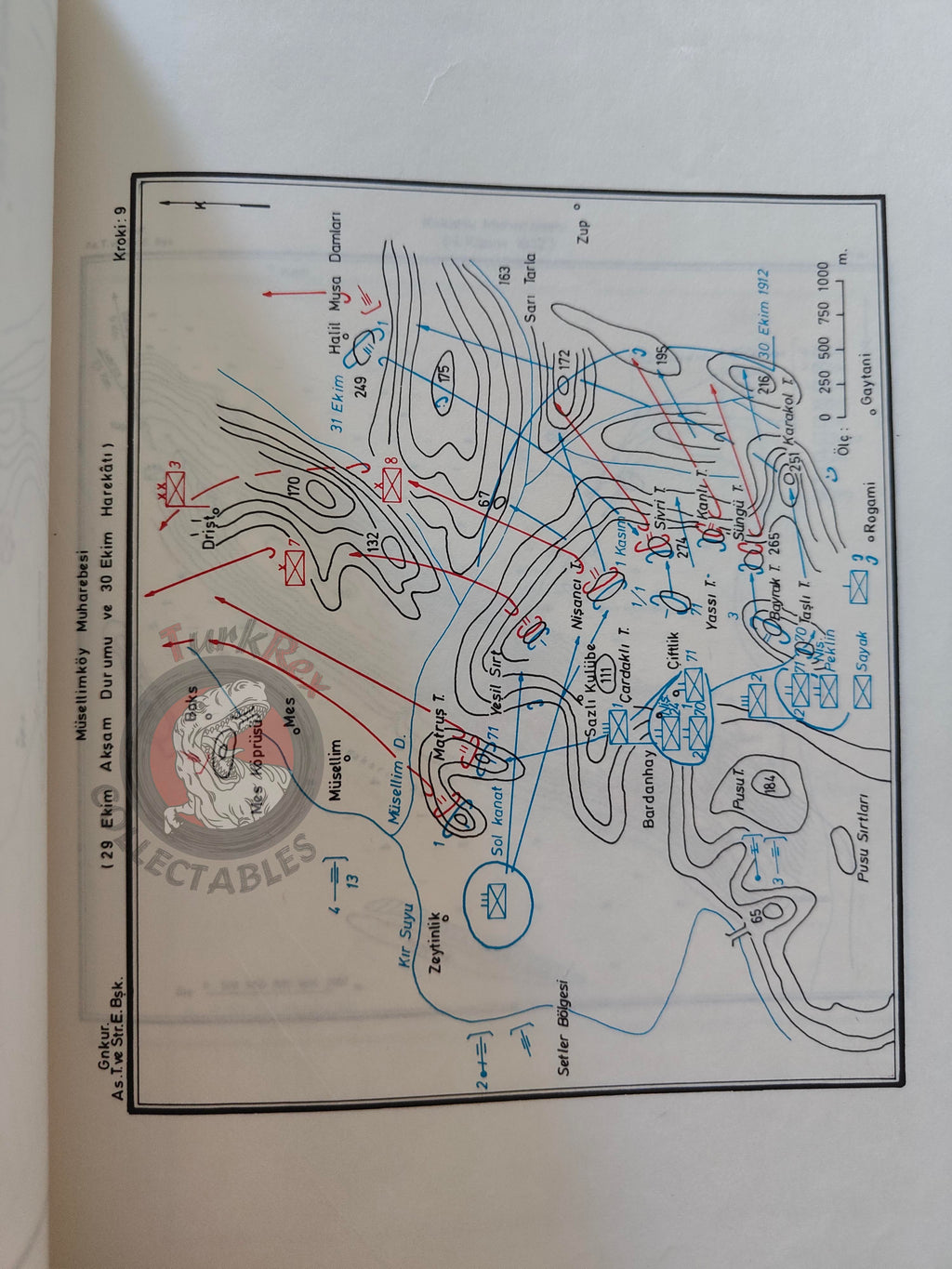 Balkan War Western Army Montenegro Front 1980 Turkish Book Military Ottoman Empire Maps