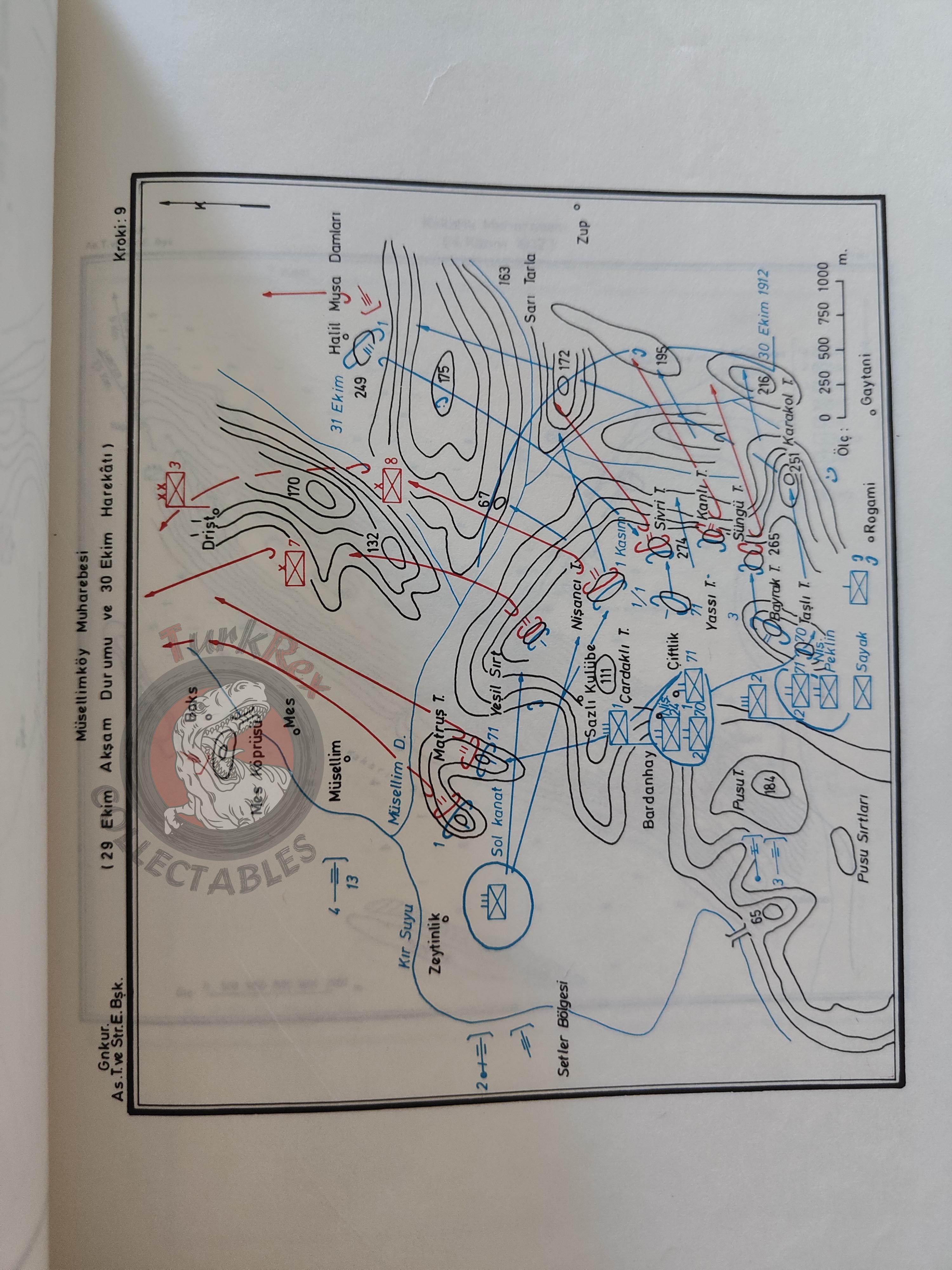 Balkan War Western Army Montenegro Front 1980 Turkish Book Military Ottoman Empire Maps