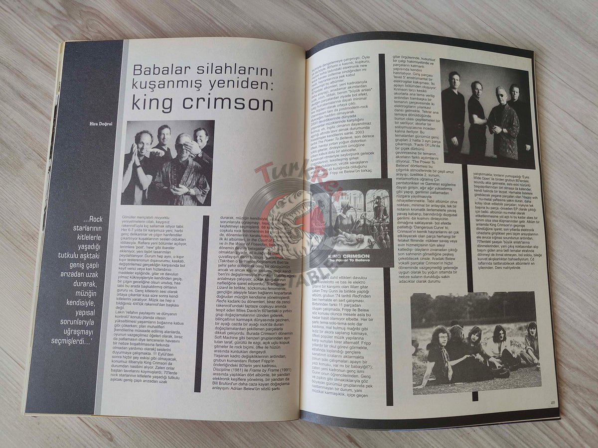 Lull 2003 Robert De Niro Turkish Mag Turkey King Crimson Pet Shop Boys Jane’s Addiction Bob Dylan