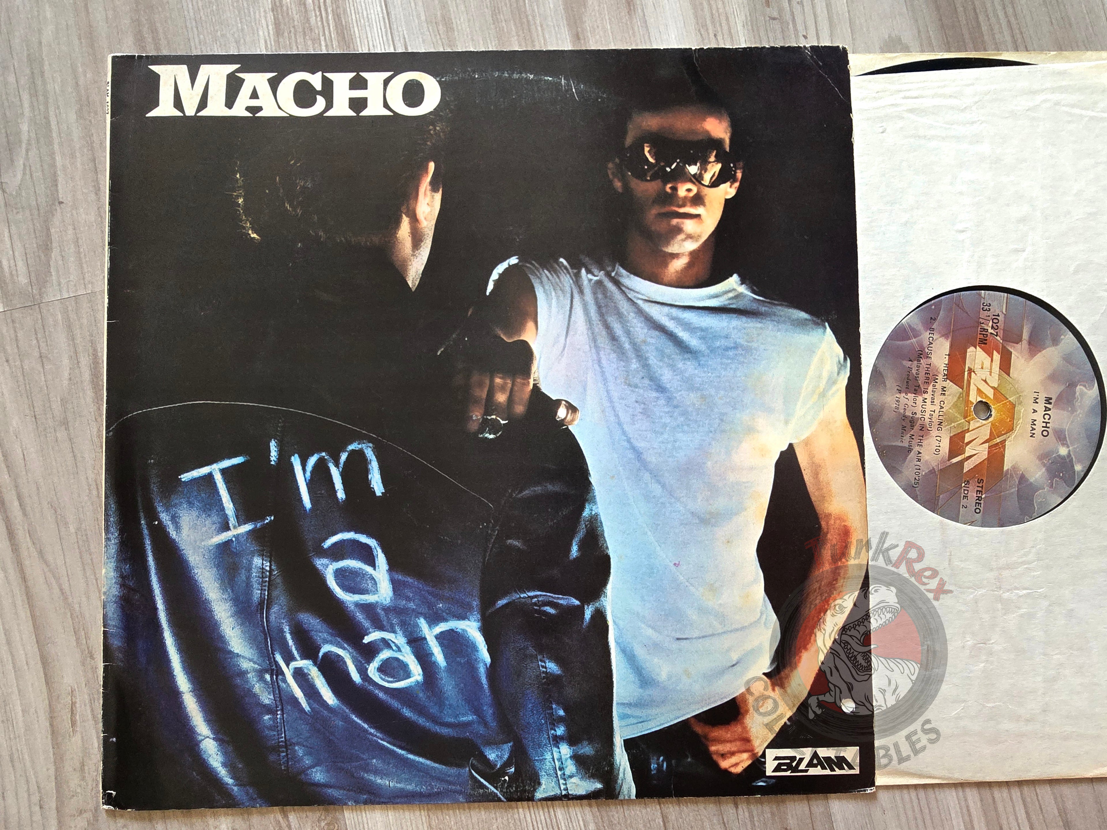 Macho – I'm A Man Turkish Pressing Vinyl Turkey Edition