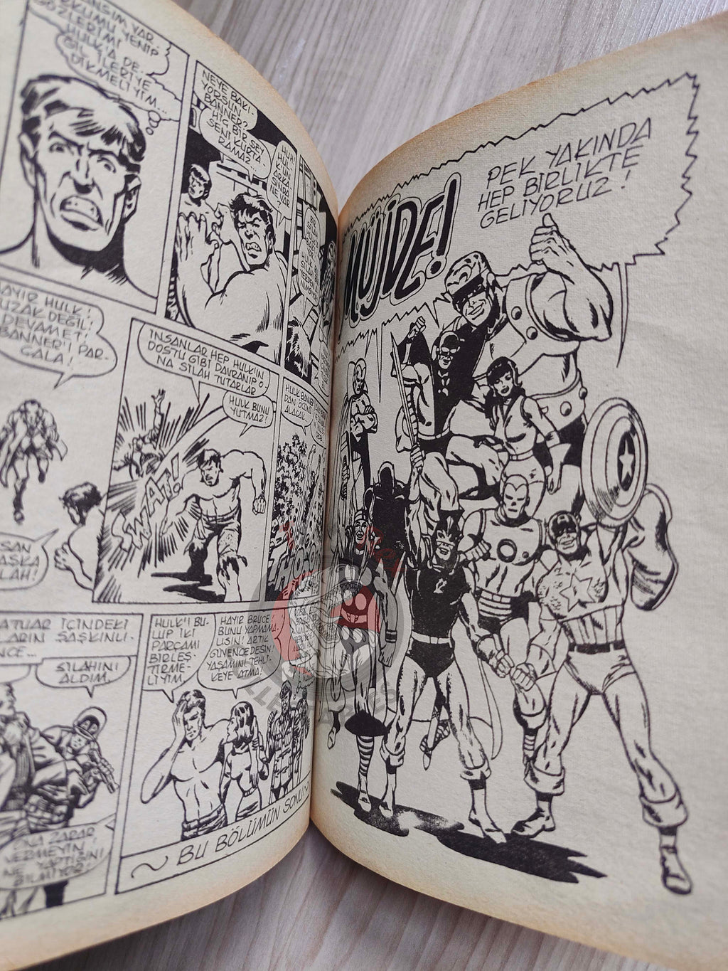 Hulk #9 1988 Turkish Comic Turkey cover #18 #130